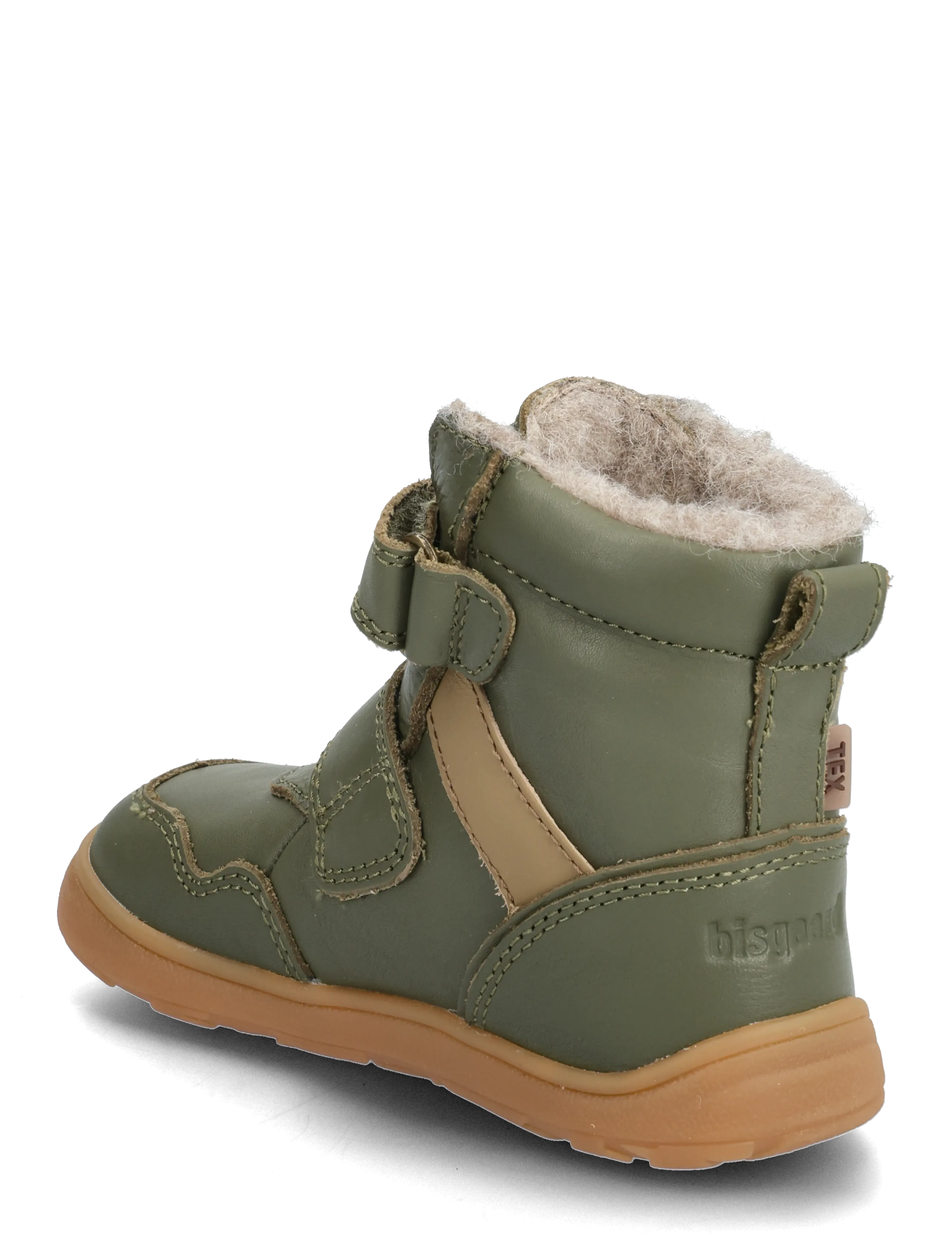 Bisgaard - bisgaard barefoot thorsten tex - efterårssko - khaki - 3