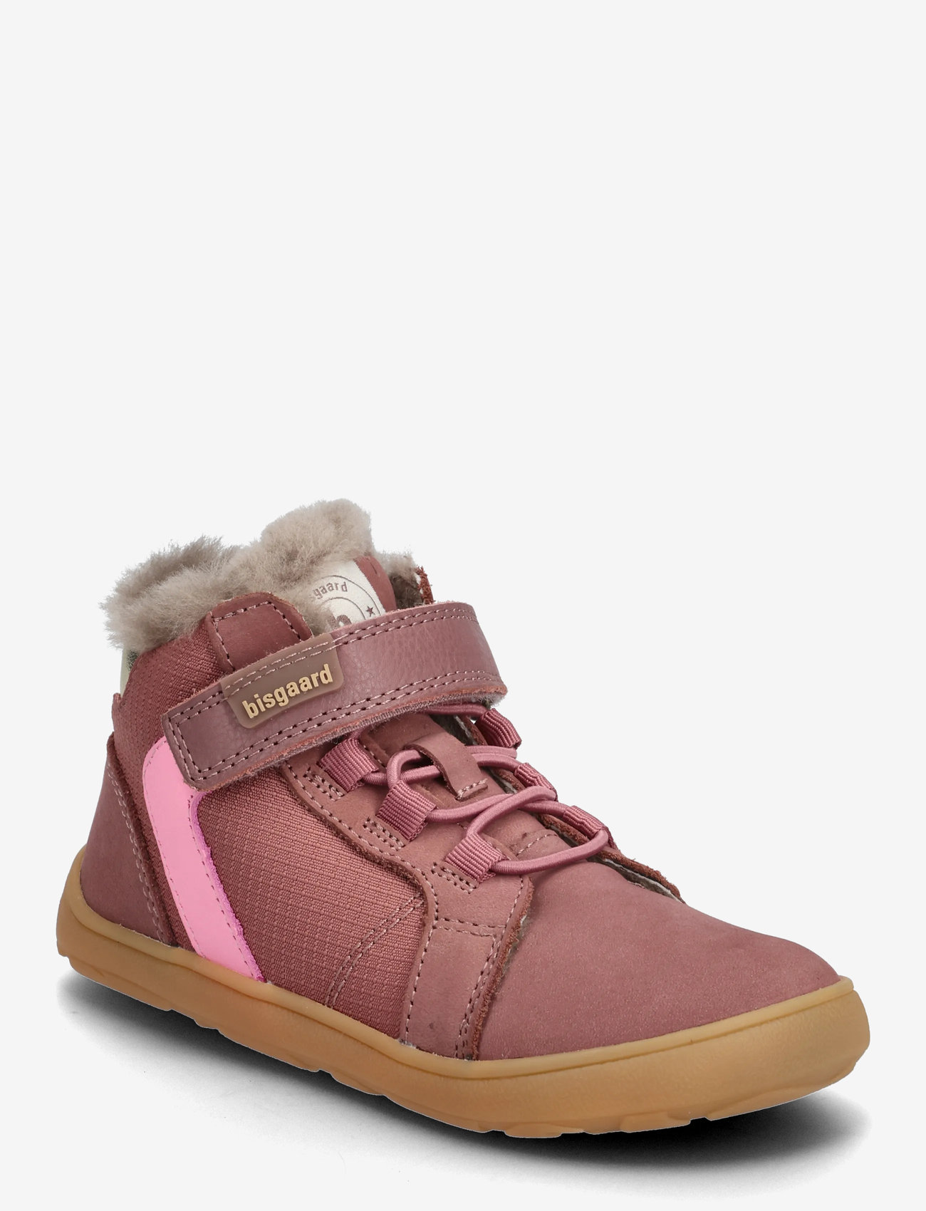 Bisgaard - bisgaard barefoot rafael lamb - hoher schnitt - heather - 0