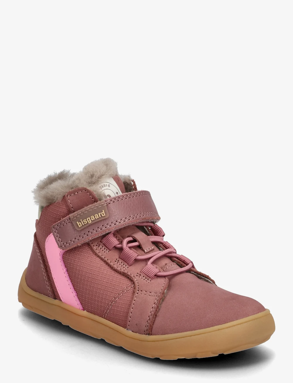 Bisgaard - bisgaard barefoot rafael lamb - hoher schnitt - heather - 0