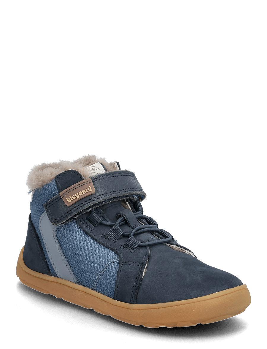 Bisgaard - bisgaard barefoot rafael lamb - hoher schnitt - navy - 0