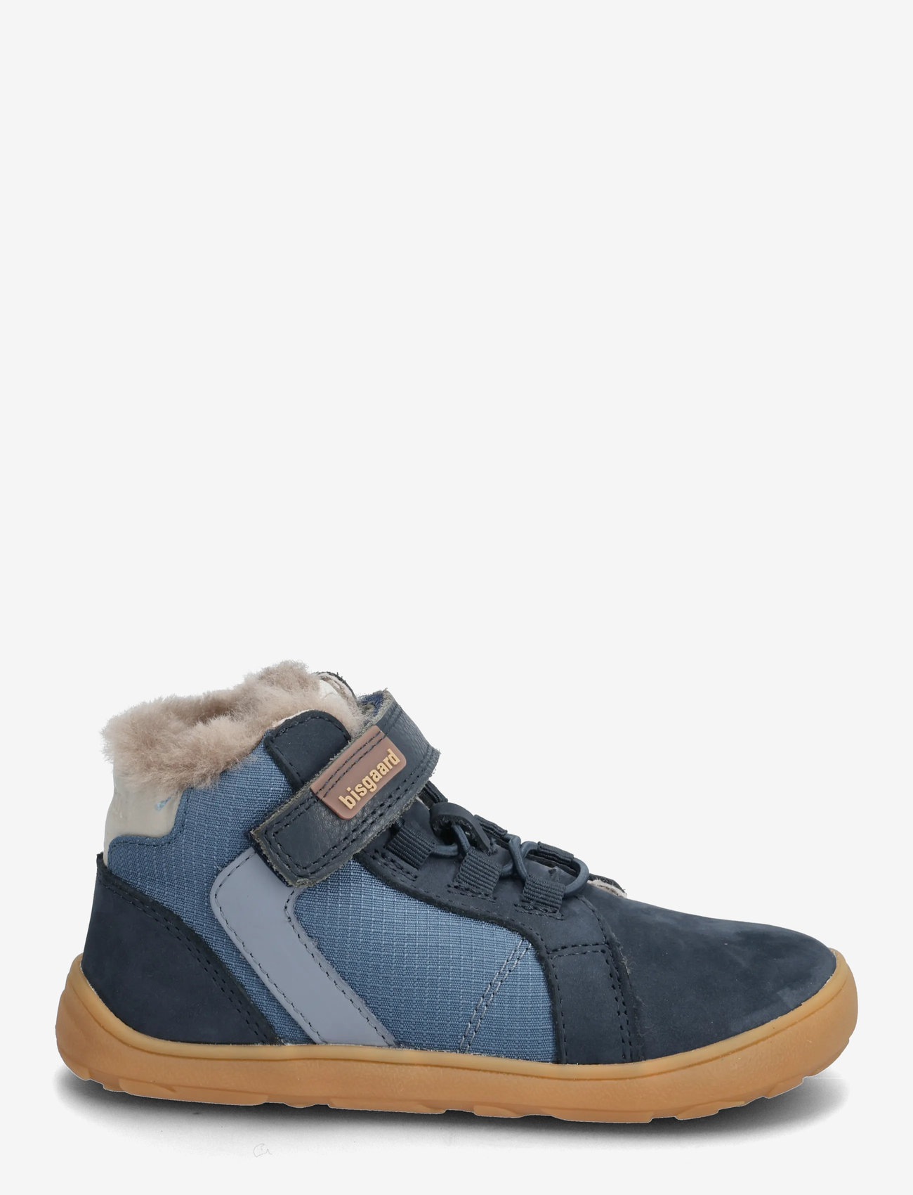 Bisgaard - bisgaard barefoot rafael lamb - high tops - navy - 1