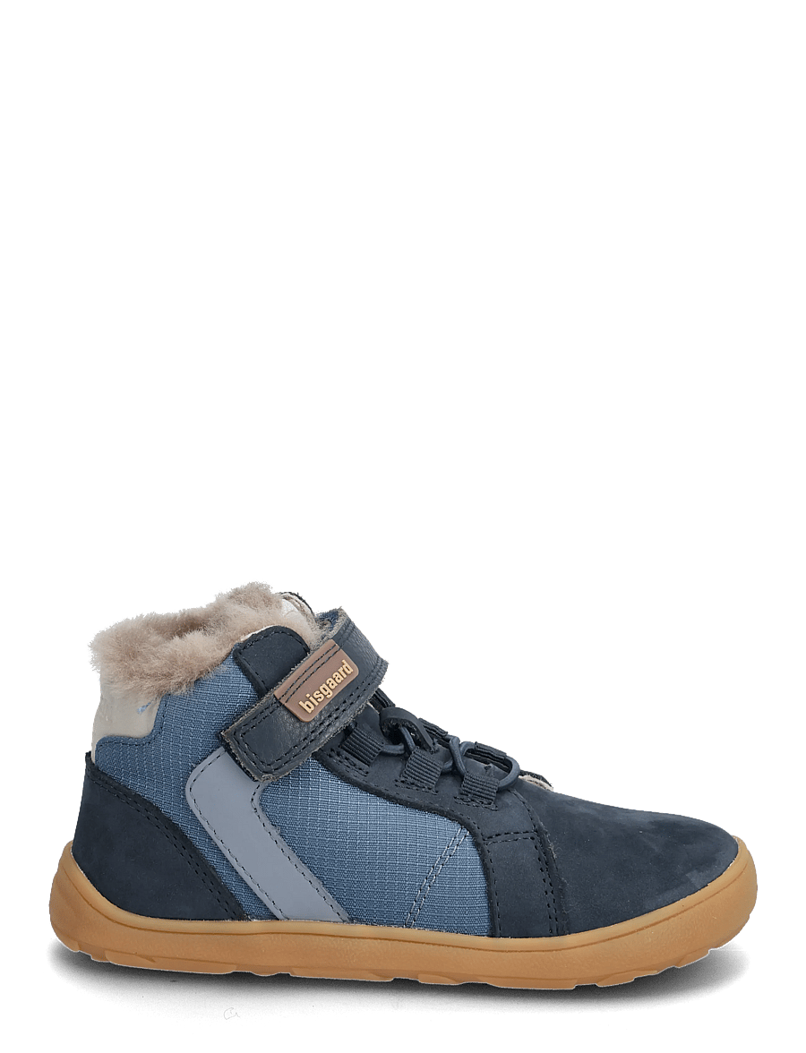 Bisgaard - bisgaard barefoot rafael lamb - hoher schnitt - navy - 1