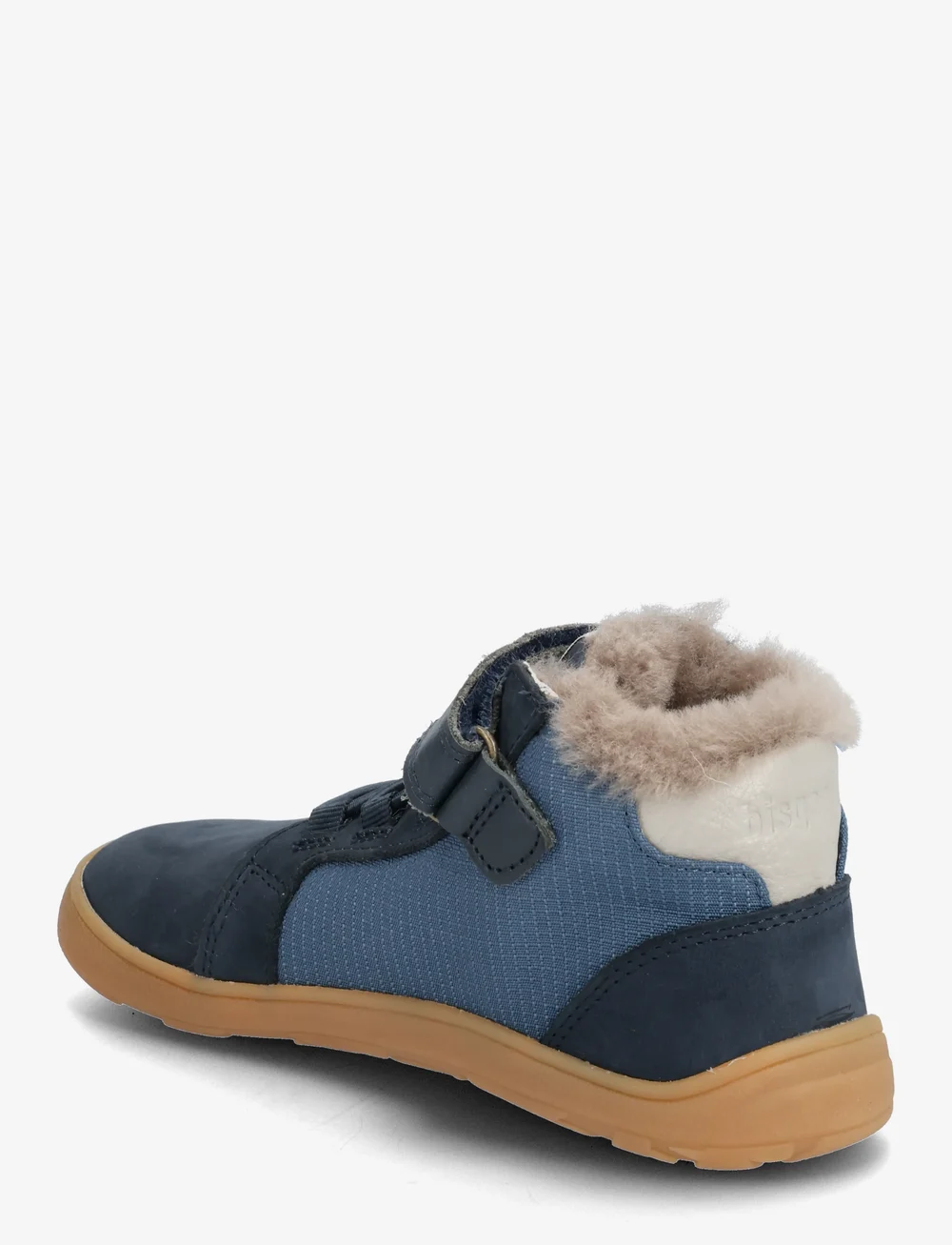 Bisgaard - bisgaard barefoot rafael lamb - höga sneakers - navy - 2
