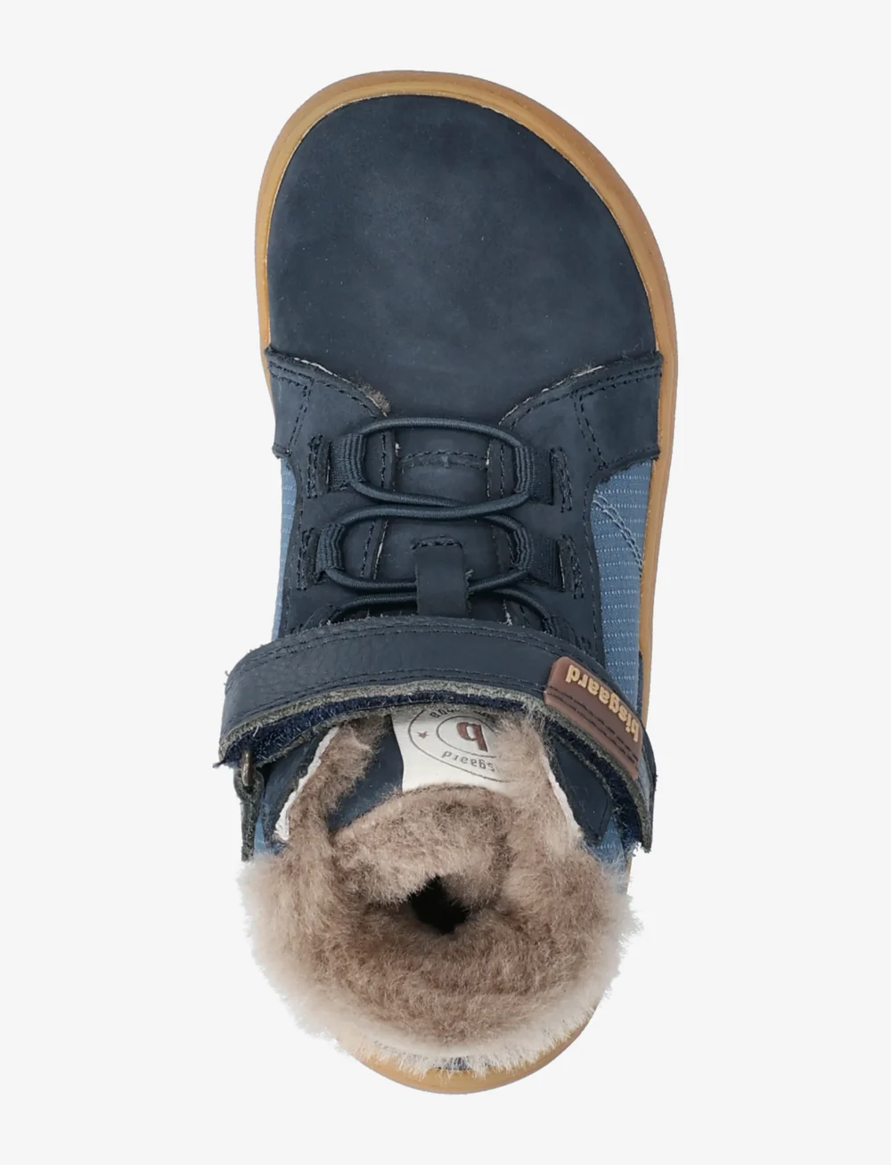 Bisgaard - bisgaard barefoot rafael lamb - höga sneakers - navy - 3