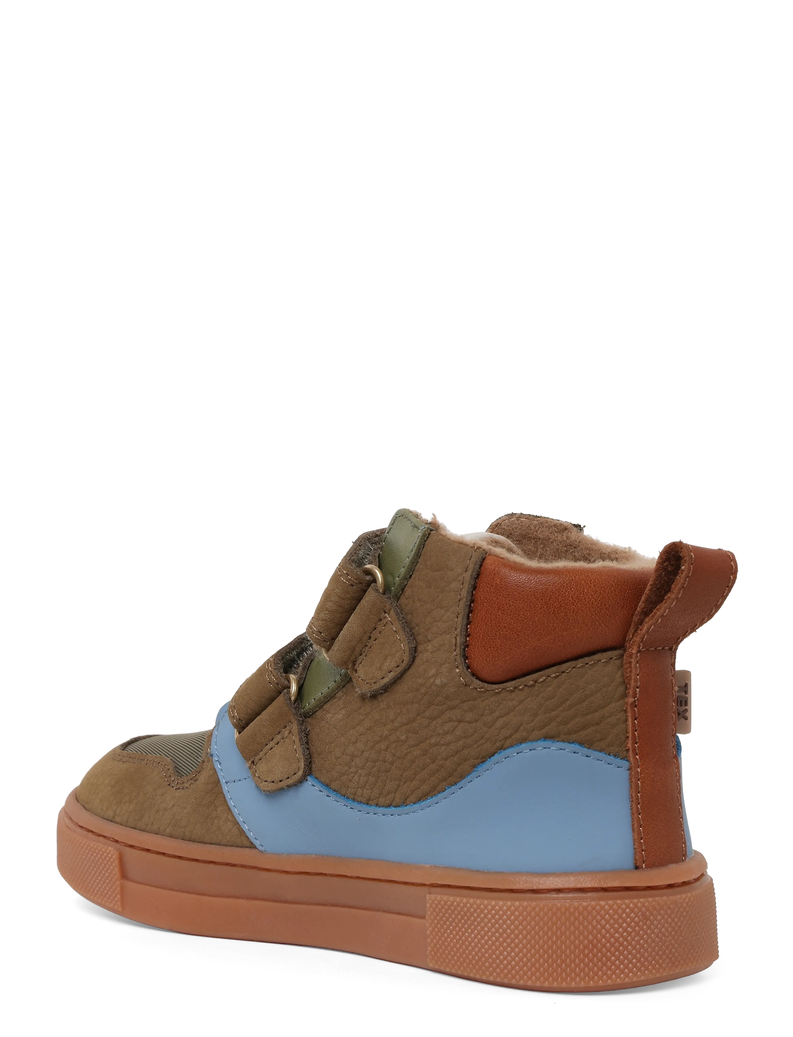 Bisgaard - bisgaard roy tex - höga sneakers - khaki - 1