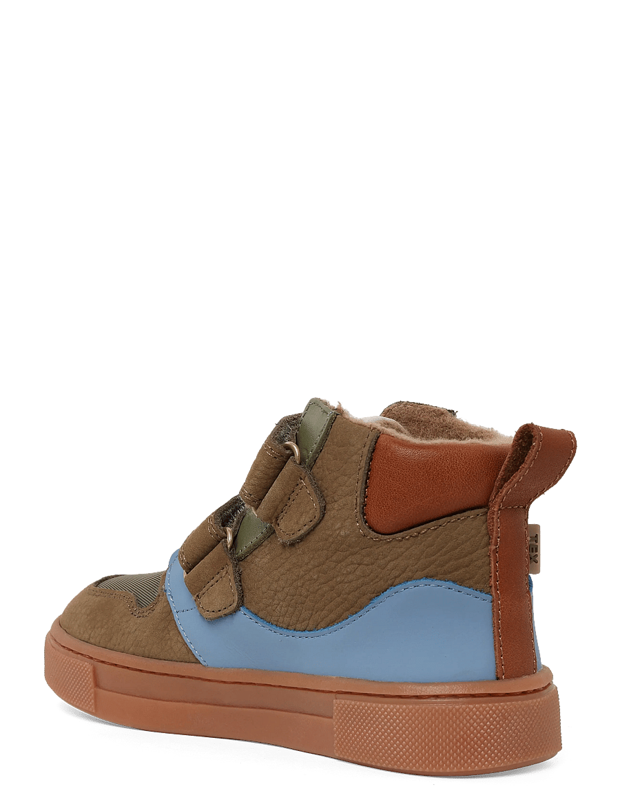 Bisgaard - bisgaard roy tex - höga sneakers - khaki - 1