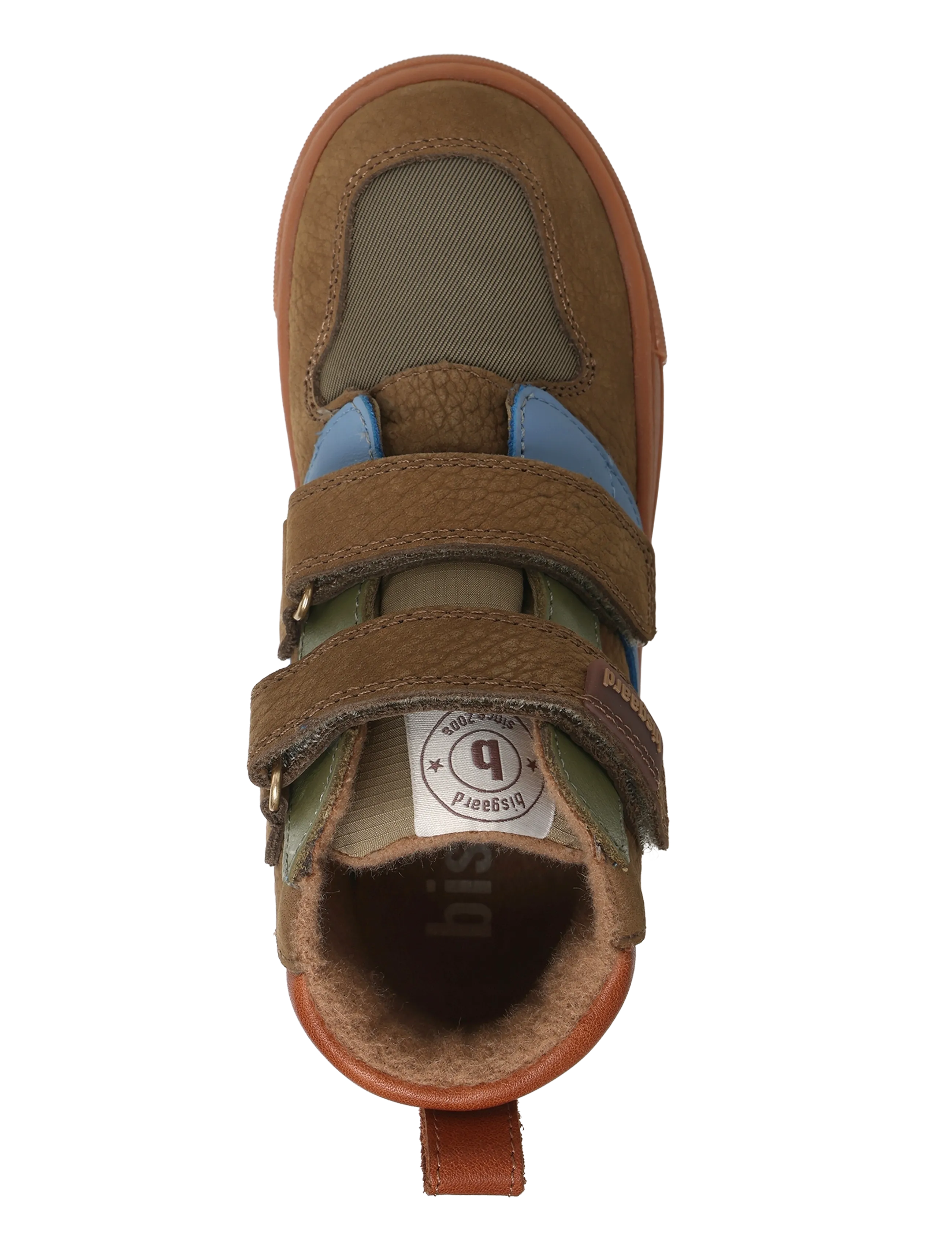 Bisgaard - bisgaard roy tex - höga sneakers - khaki - 3