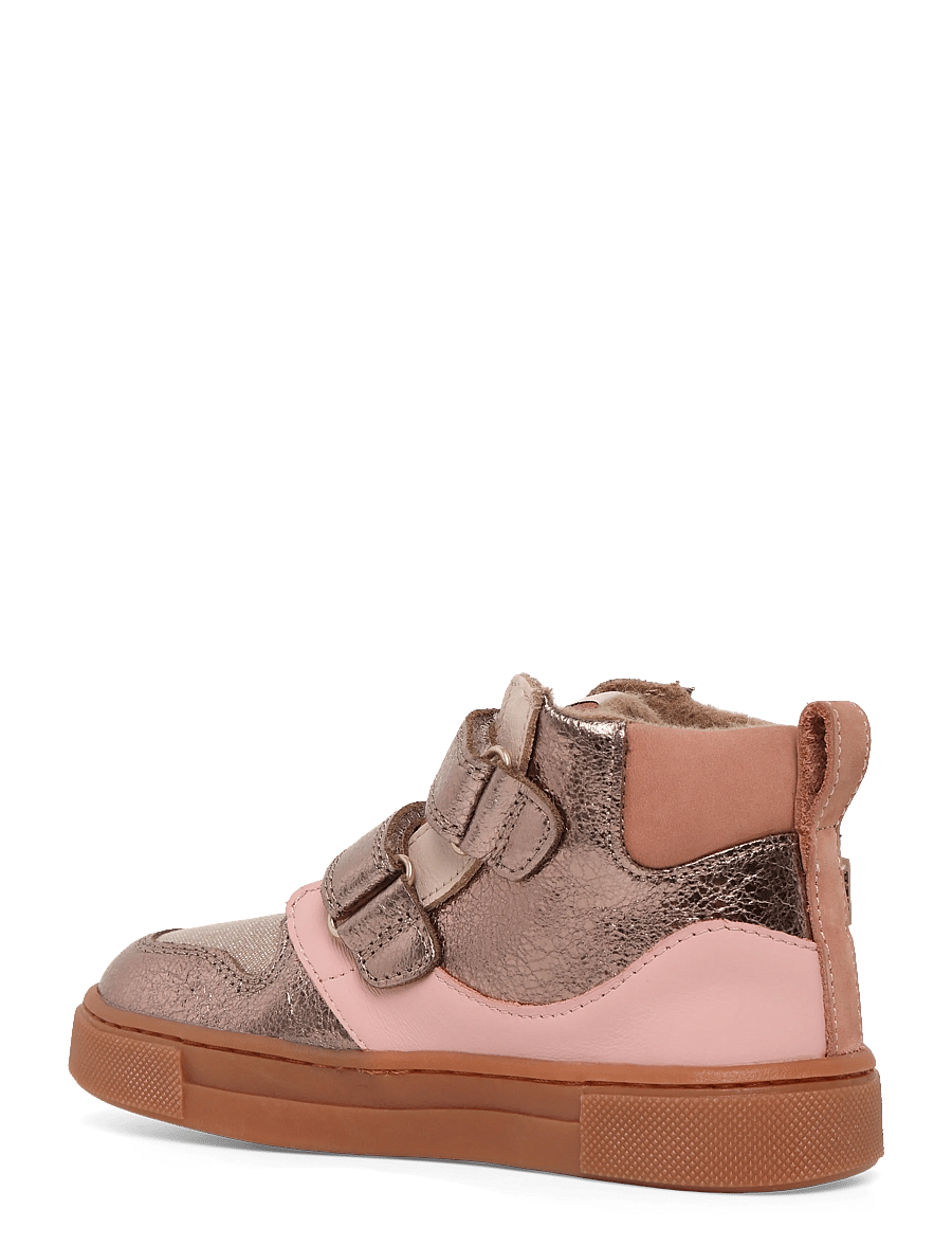 Bisgaard - bisgaard roy tex - höga sneakers - rose gold - 1
