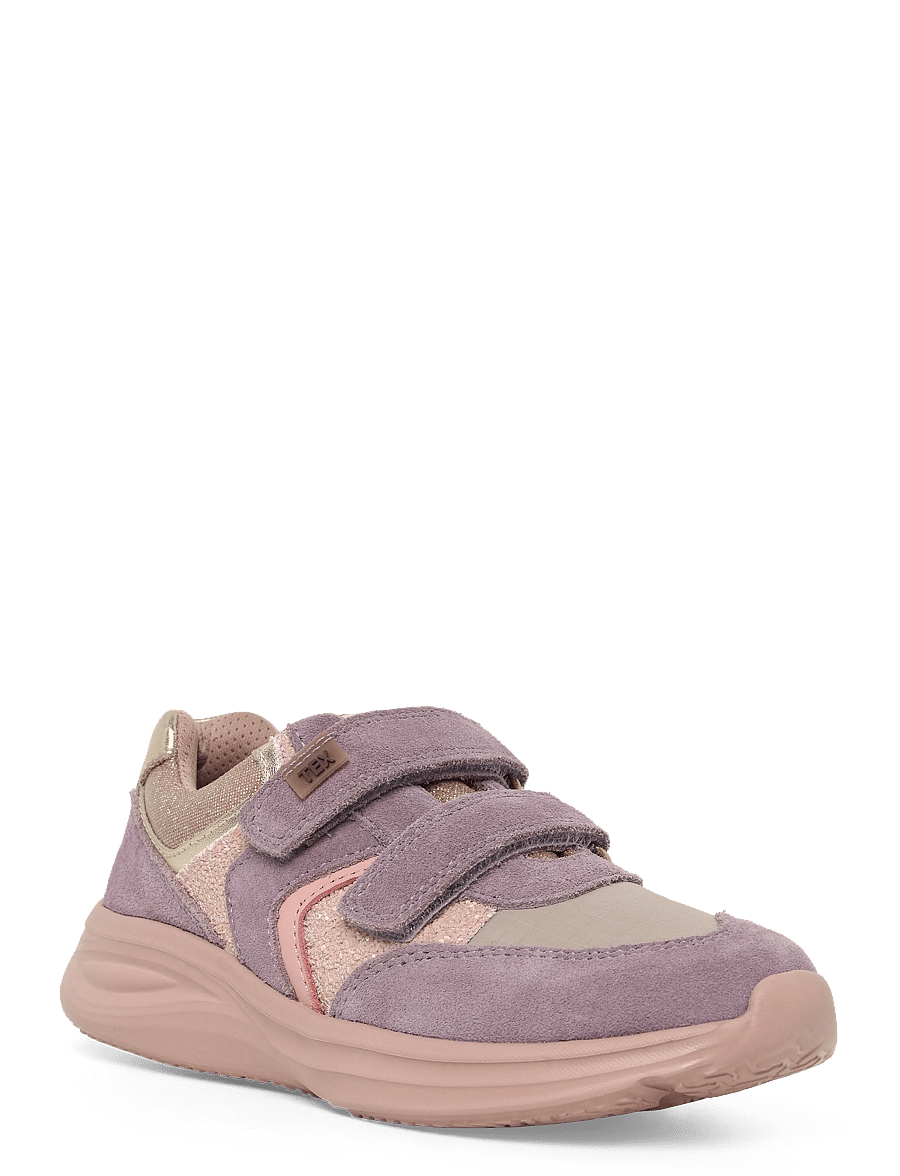 Bisgaard - bisgaard yuki tex glitter - niedriger schnitt - plum - 0