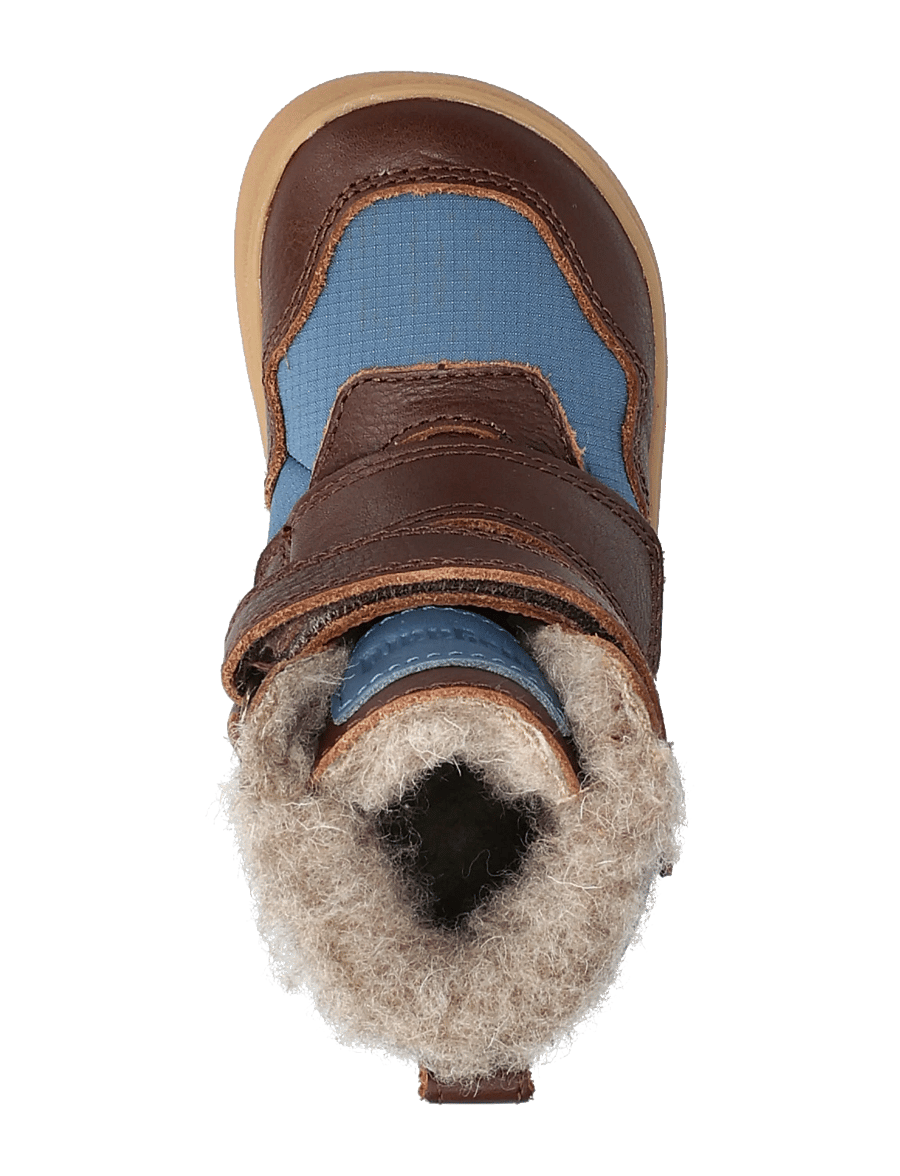 Bisgaard - bisgaard barefoot timo tex - barfotsko - dark brown - 4