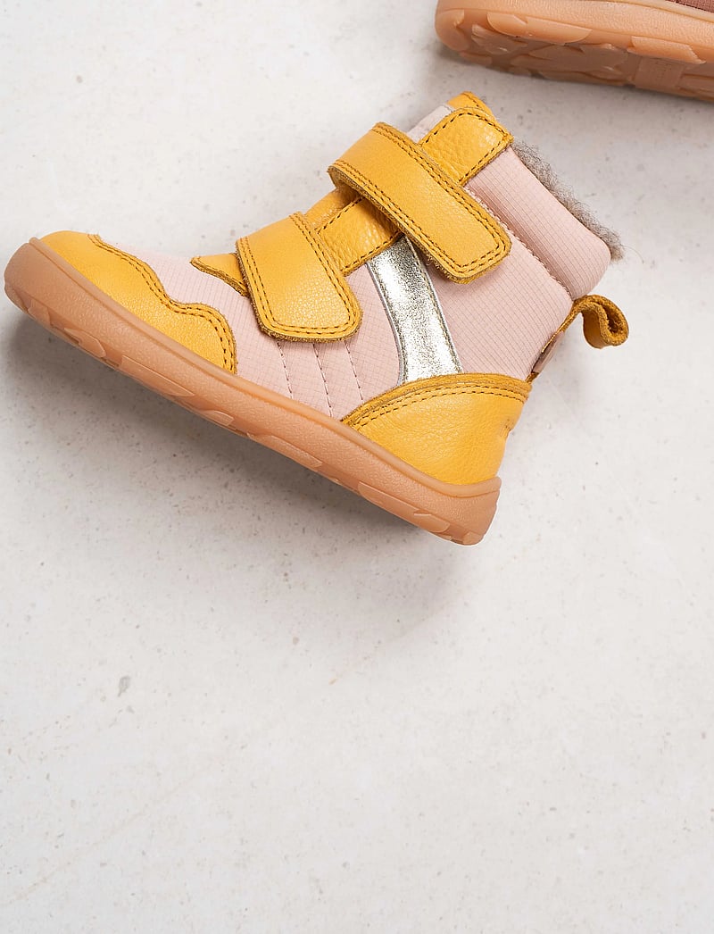 Bisgaard - bisgaard barefoot timo tex - barefoot shoes - yellow - 0