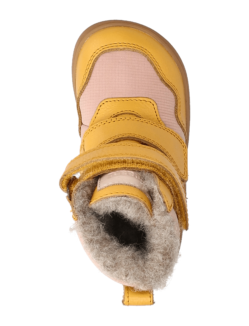 Bisgaard - bisgaard barefoot timo tex - barefoot shoes - yellow - 4