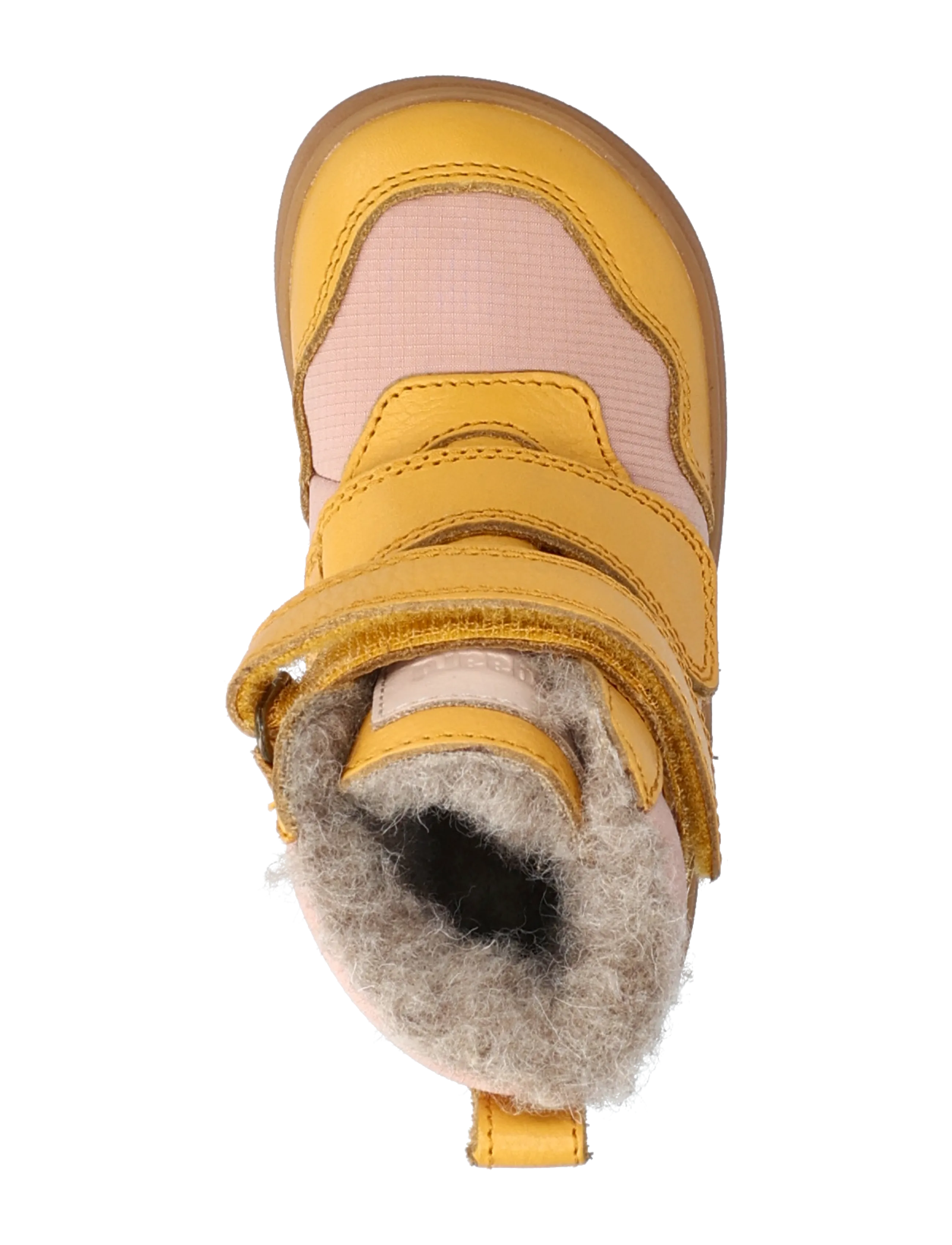 Bisgaard - bisgaard barefoot timo tex - höstskor - yellow - 4