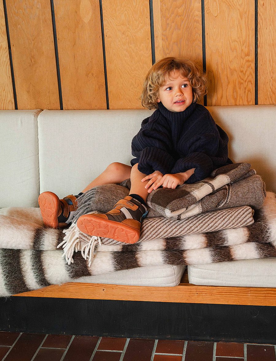Bisgaard - bisgaard barefoot timo tex - winterstiefel - camel - 0