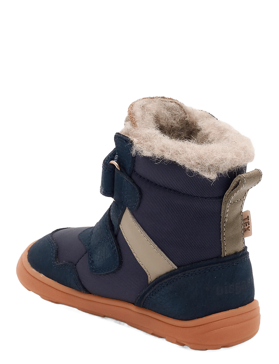 Bisgaard - bisgaard barefoot timo tex - winterstiefel - navy - 1