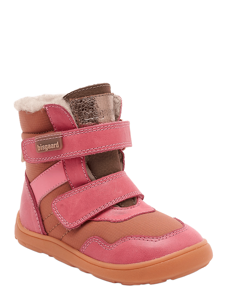Bisgaard - bisgaard barefoot timo tex - vinterstövlar - pink - 0