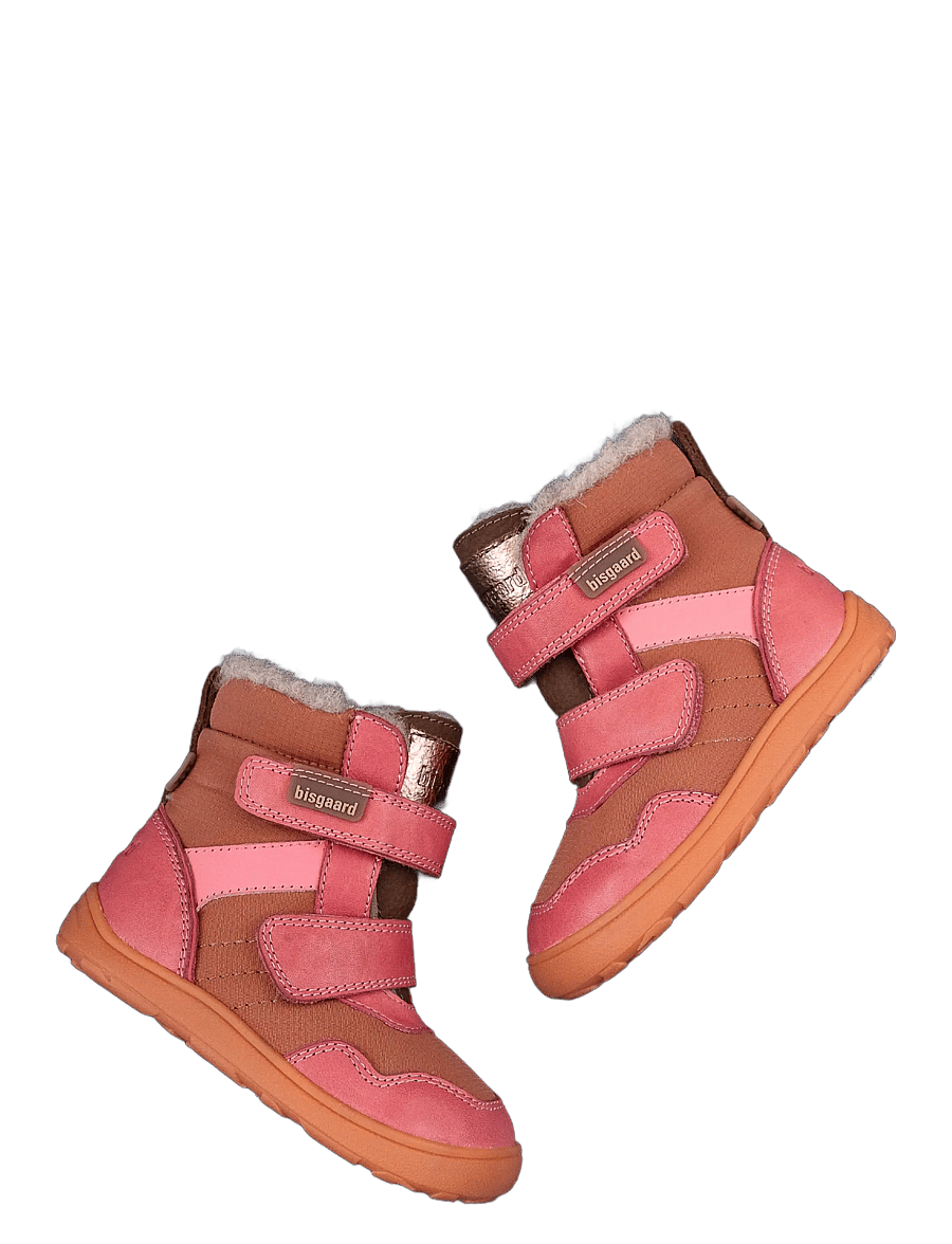 Bisgaard - bisgaard barefoot timo tex - vinterstövlar - pink - 5