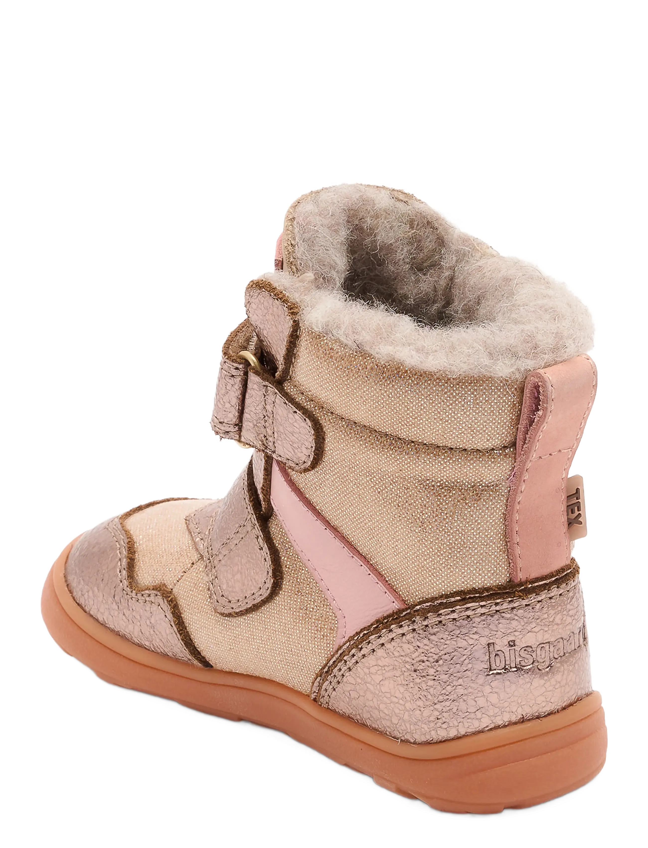 Bisgaard - bisgaard barefoot timo tex - winterstiefel - rose gold - 1