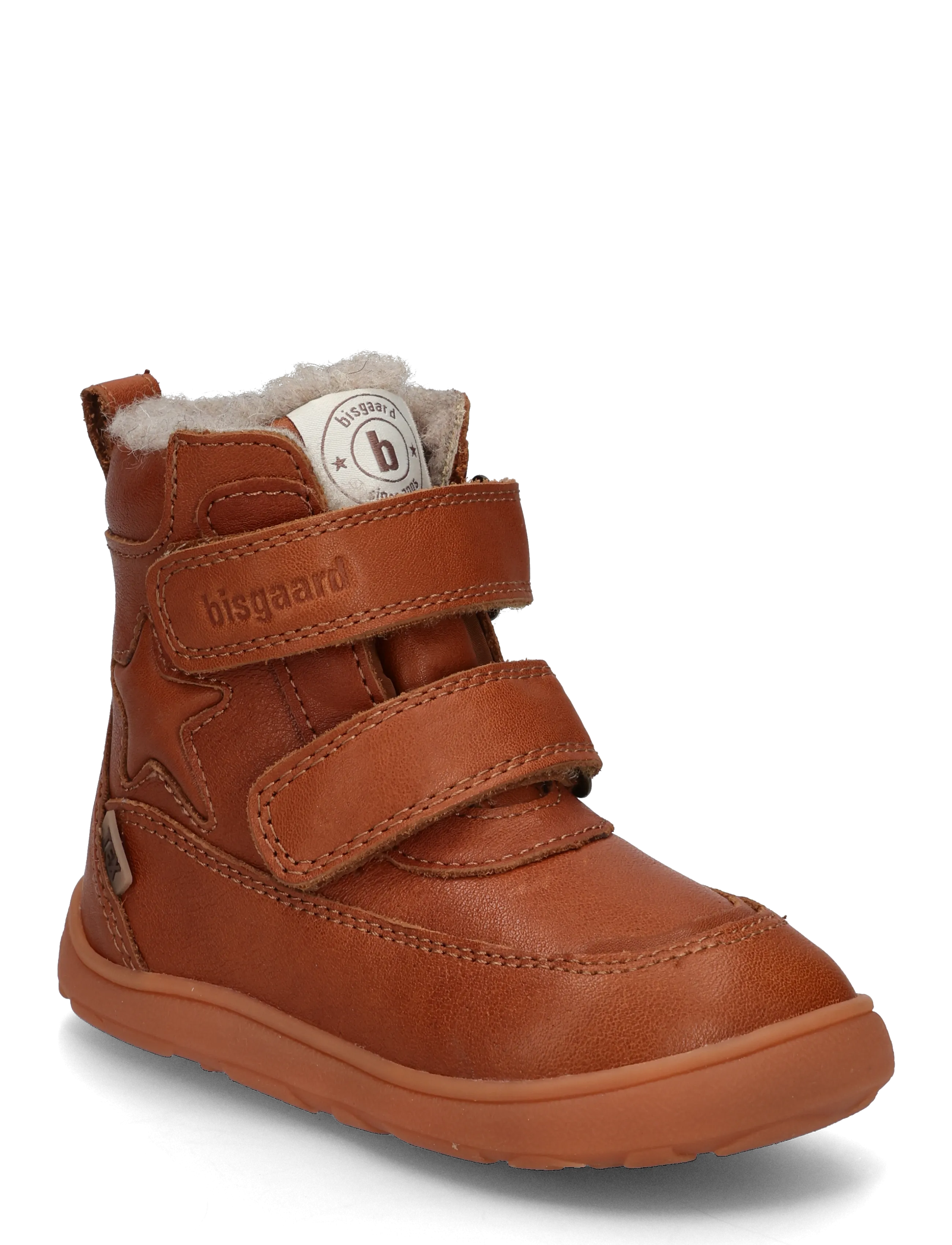 Bisgaard bisgaard barefoot suz tex - Barfußschuhe - COGNAC / brown
