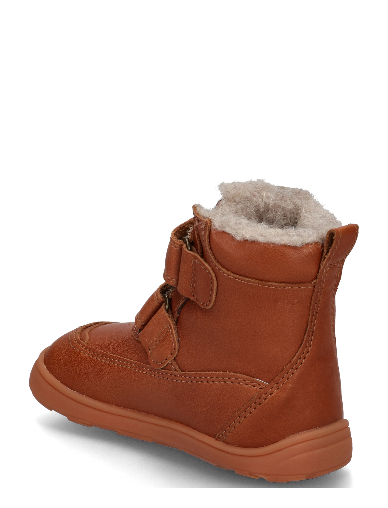 Bisgaard - bisgaard barefoot suz tex - vinterstøvler - cognac - 1