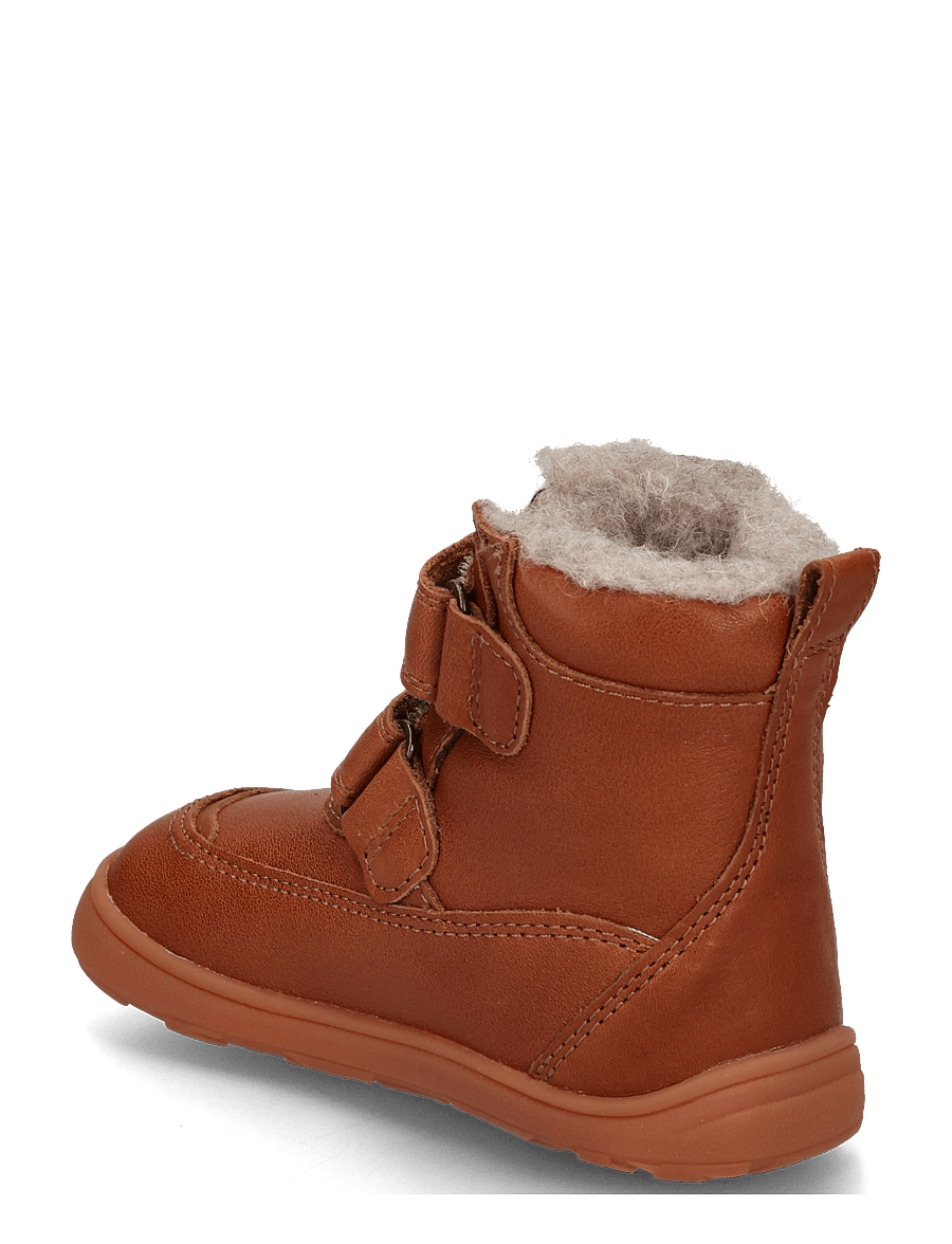 Bisgaard - bisgaard barefoot suz tex - vinterstøvler - cognac - 1