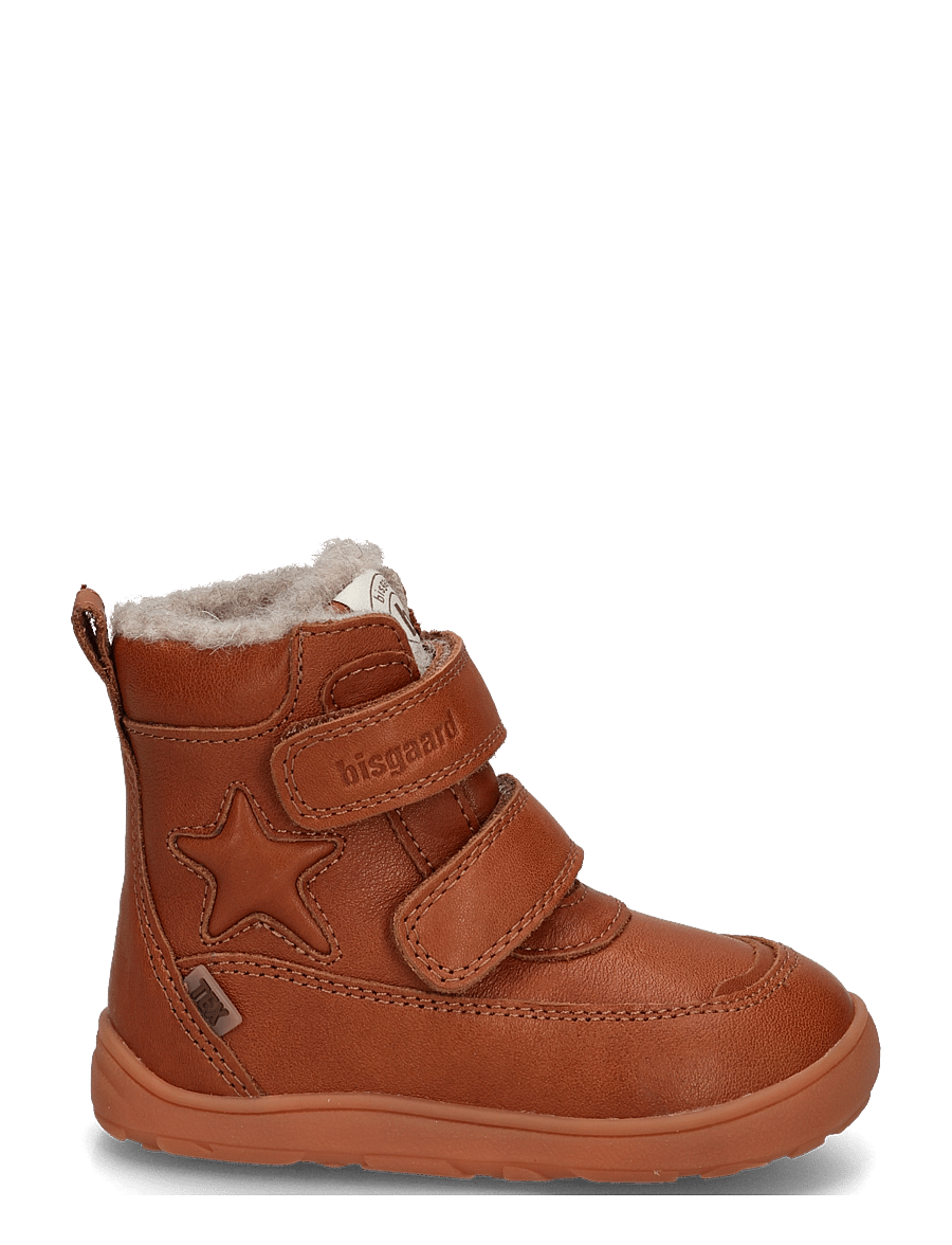 Bisgaard - bisgaard barefoot suz tex - vinterstøvler - cognac - 2