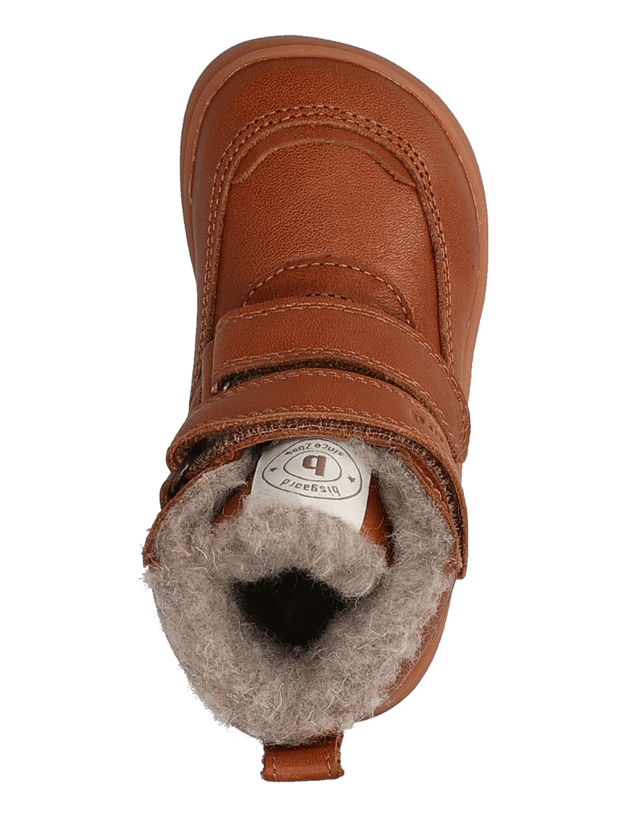 Bisgaard - bisgaard barefoot suz tex - vinterstøvler - cognac - 3