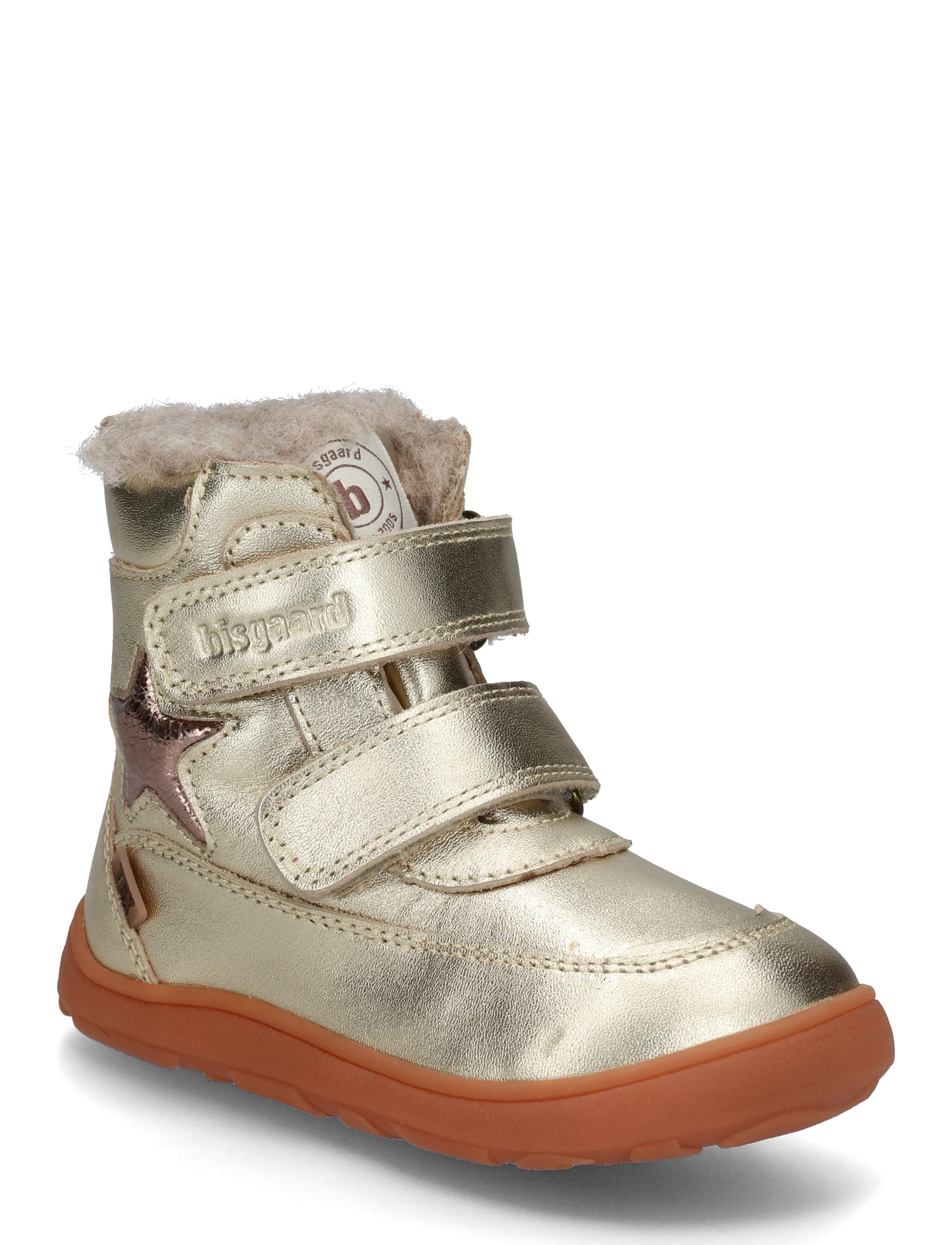 Bisgaard bisgaard barefoot suz tex - Barfußschuhe - GOLD / gold