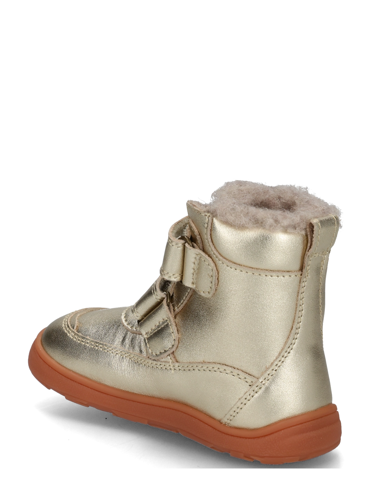 Bisgaard - bisgaard barefoot suz tex - vinterstøvler - gold - 1