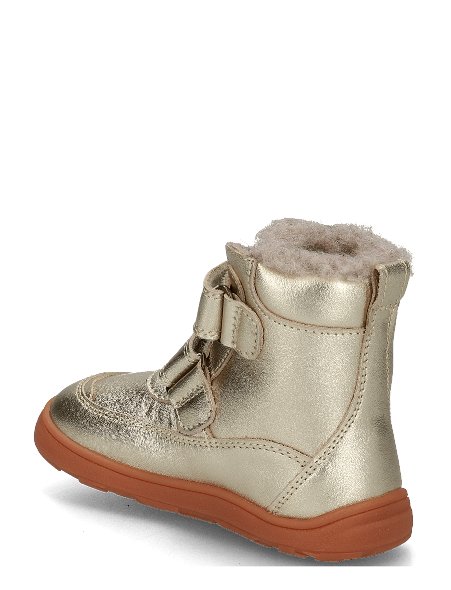 Bisgaard - bisgaard barefoot suz tex - vinterstøvler - gold - 1