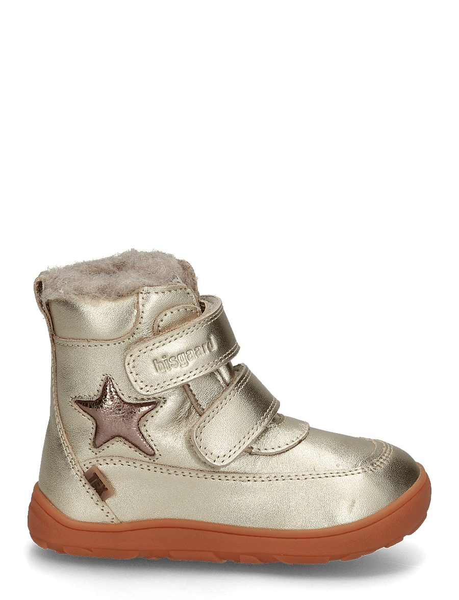 Bisgaard - bisgaard barefoot suz tex - barfußschuhe - gold - 2