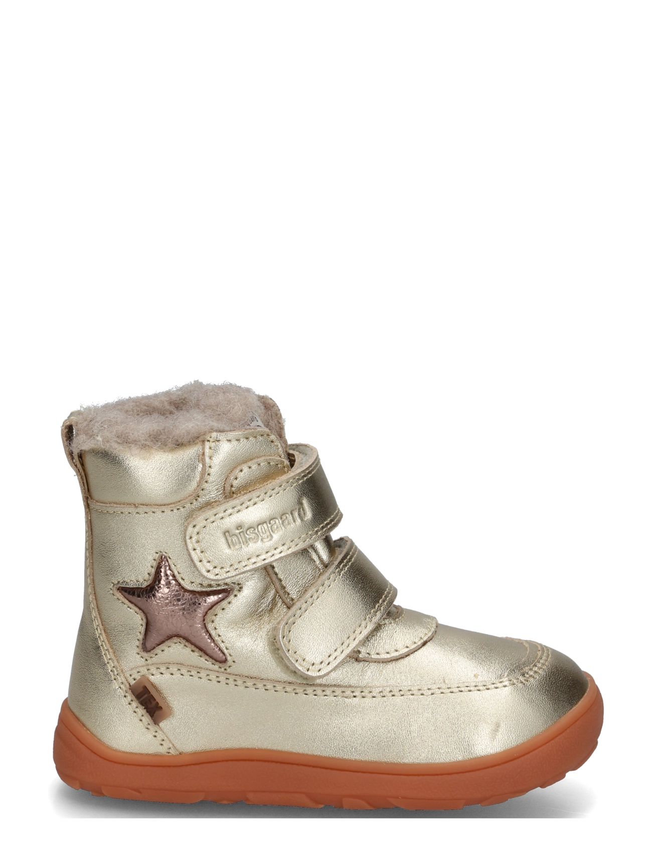 Bisgaard - bisgaard barefoot suz tex - vinterstøvler - gold - 2