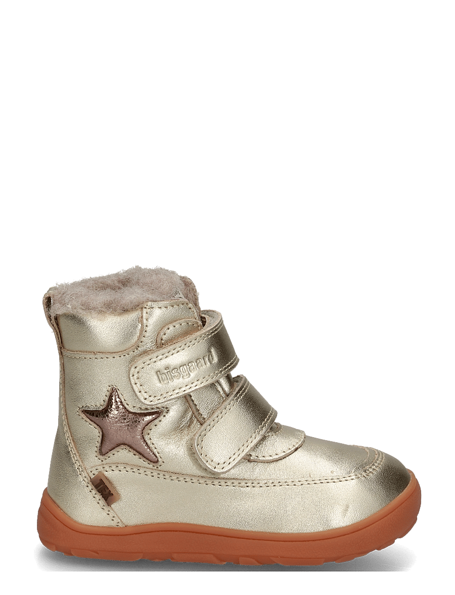 Bisgaard - bisgaard barefoot suz tex - vinterstøvler - gold - 2