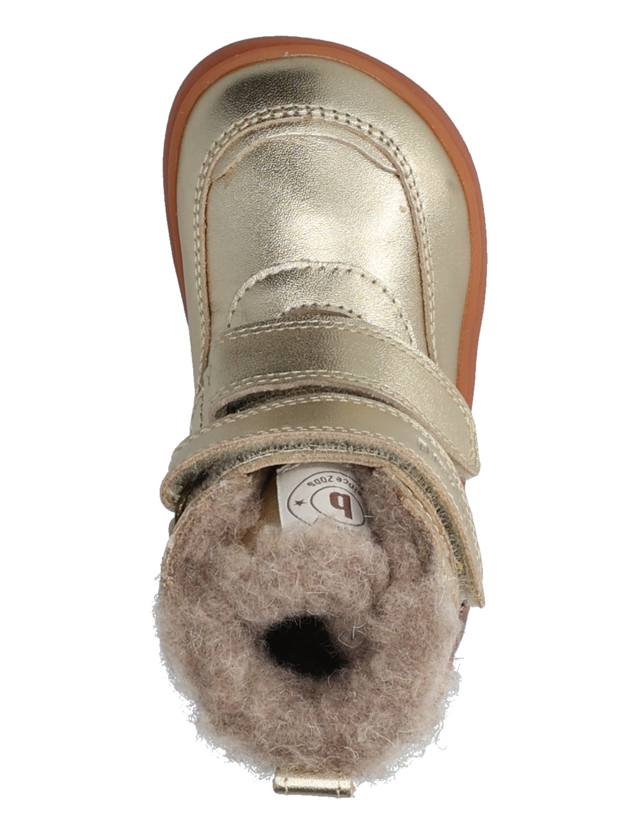 Bisgaard - bisgaard barefoot suz tex - vinterstøvler - gold - 3