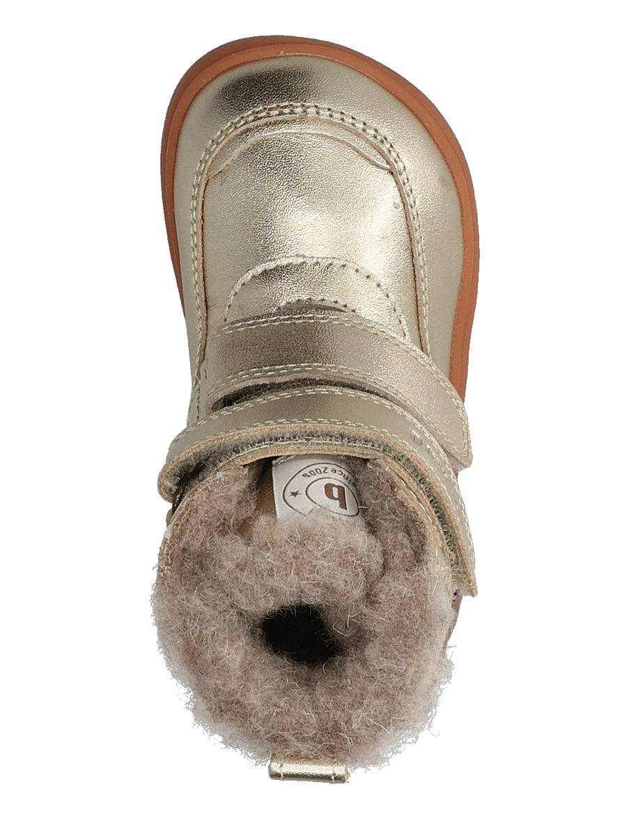 Bisgaard - bisgaard barefoot suz tex - vinterstøvler - gold - 3