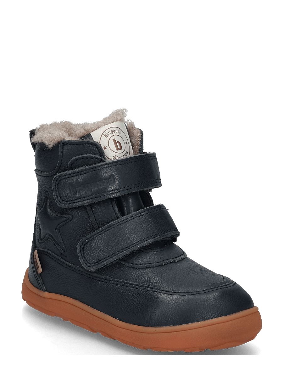 Bisgaard - bisgaard barefoot suz tex - vinterstøvler - navy - 0