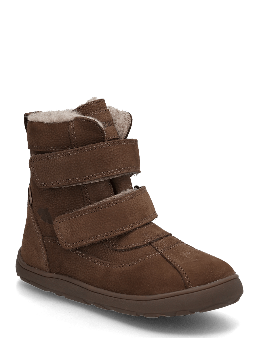 Bisgaard - bisgaard barefoot benny tex - barfußschuhe - dark brown - 0