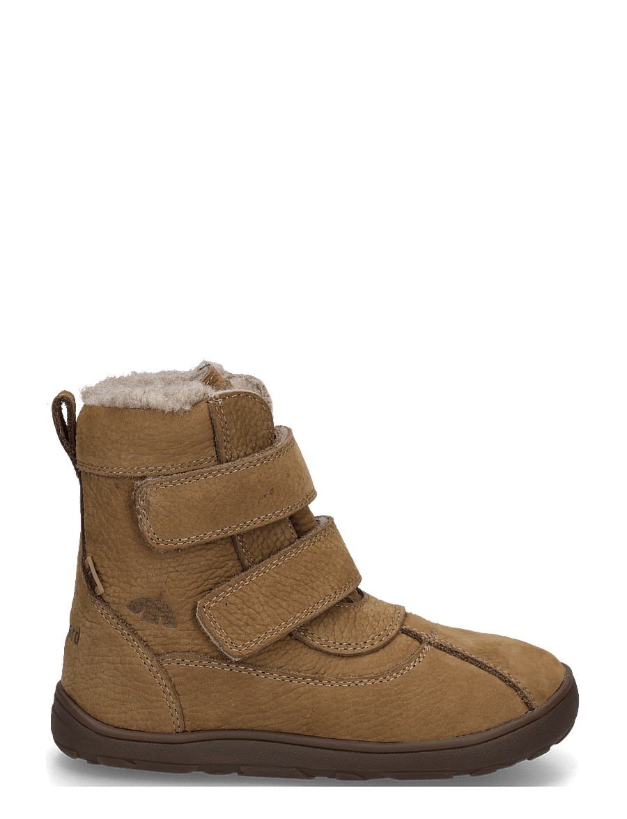 Bisgaard - bisgaard barefoot benny tex - vinterstøvler - khaki - 2