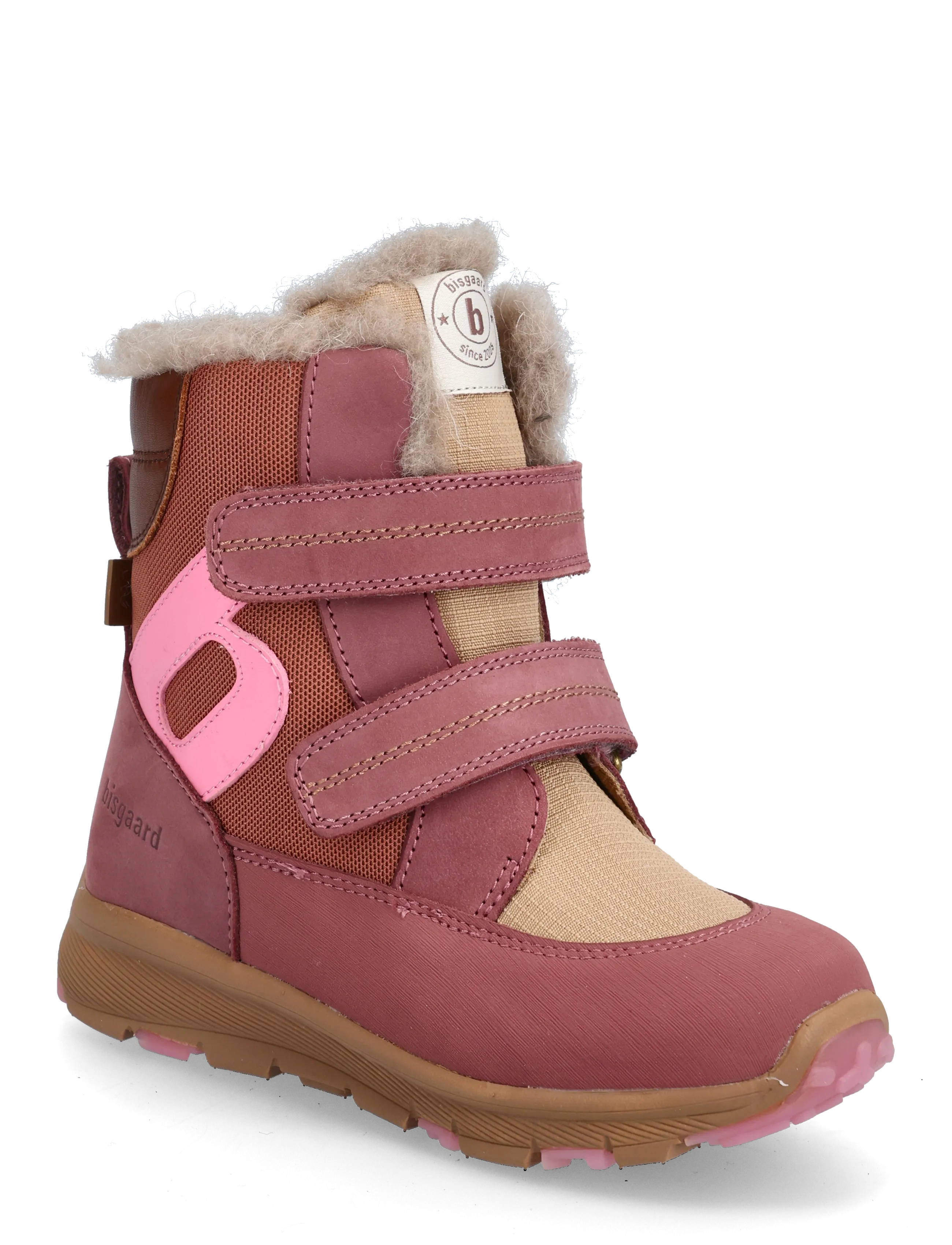 Bisgaard Bisgaard Spencer Tex, 31, Pink, Vinterstøvler > Vinterstøvler M. Velcro, Børn