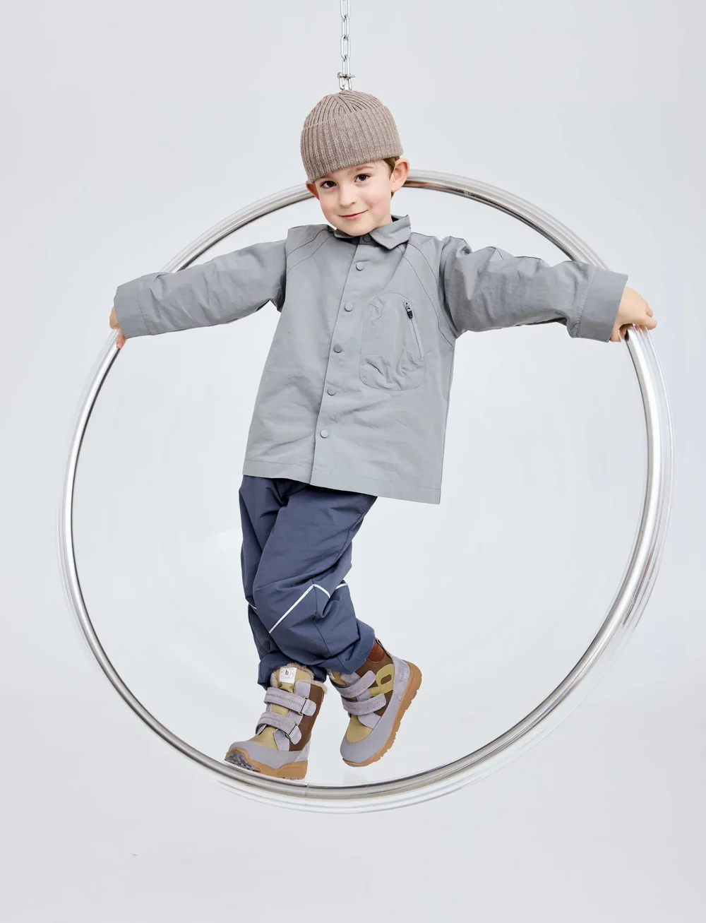 Bisgaard - bisgaard spencer tex - winterstiefel - grey - 0