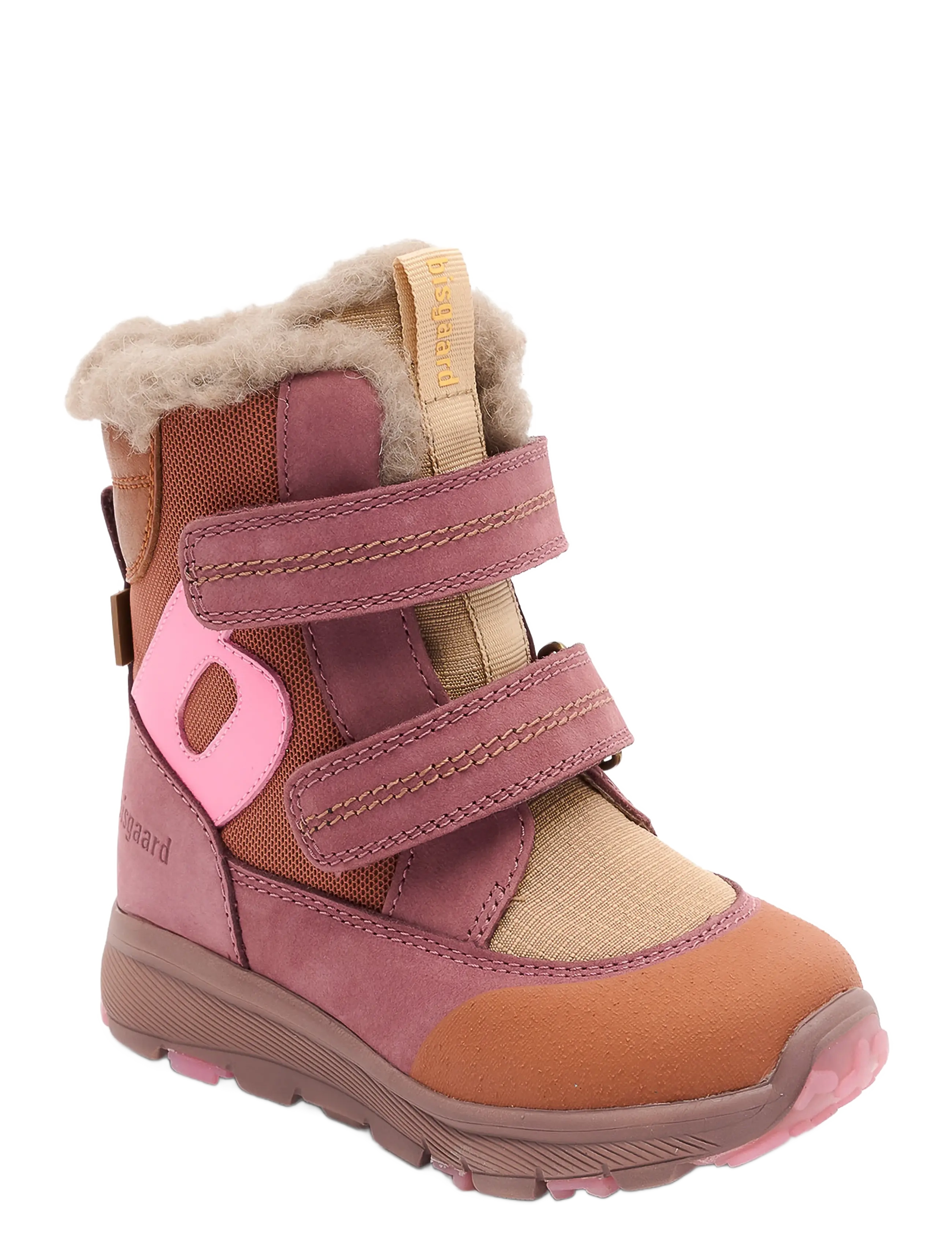 Bisgaard Spencer Tex, 27/16.8 cm, Winter Boots, Rosa - Boots W. Velcro, Kinder