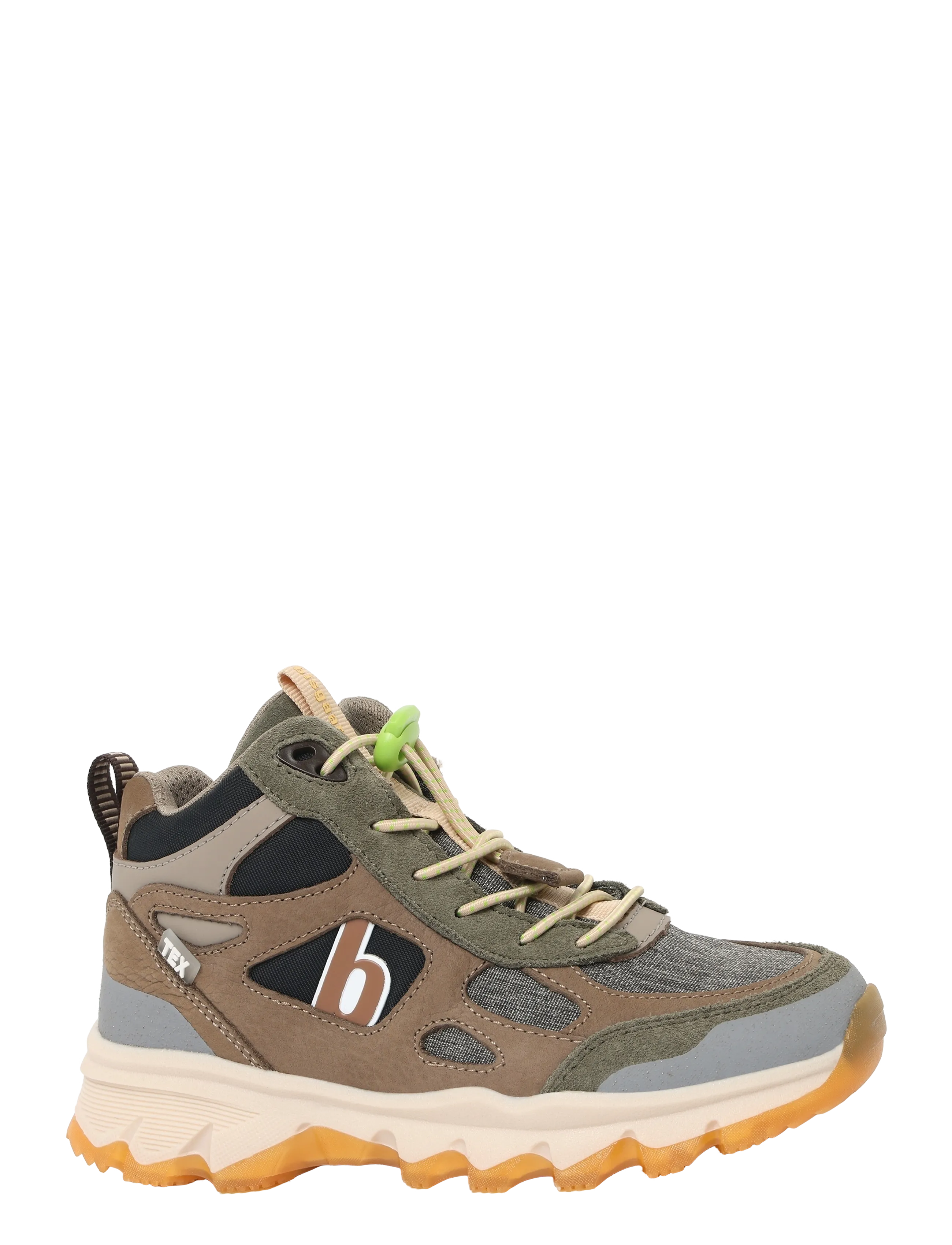 Bisgaard - bisgaard finn tex - höga sneakers - khaki - 3