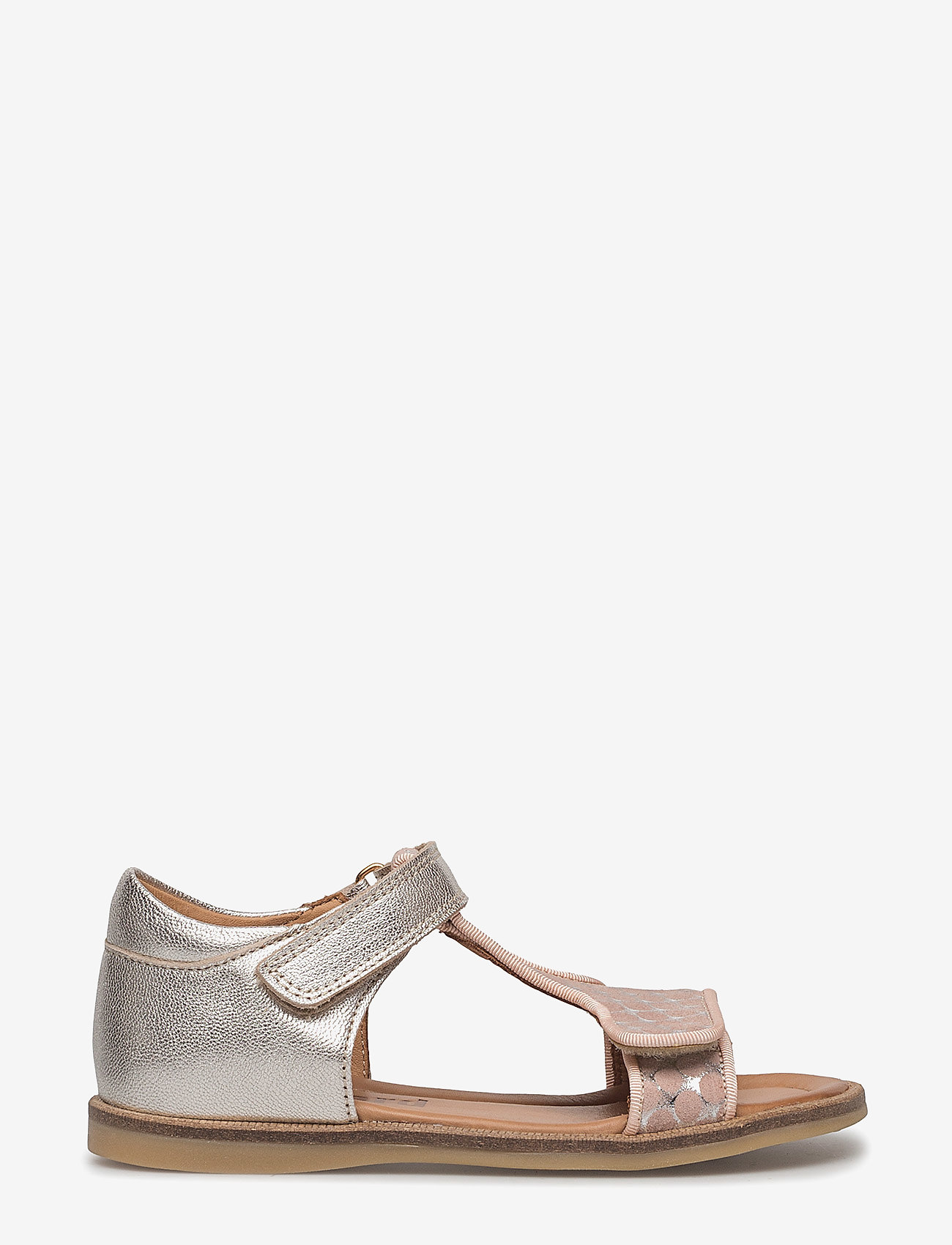 Bisgaard - Sandals - rose dots - 1