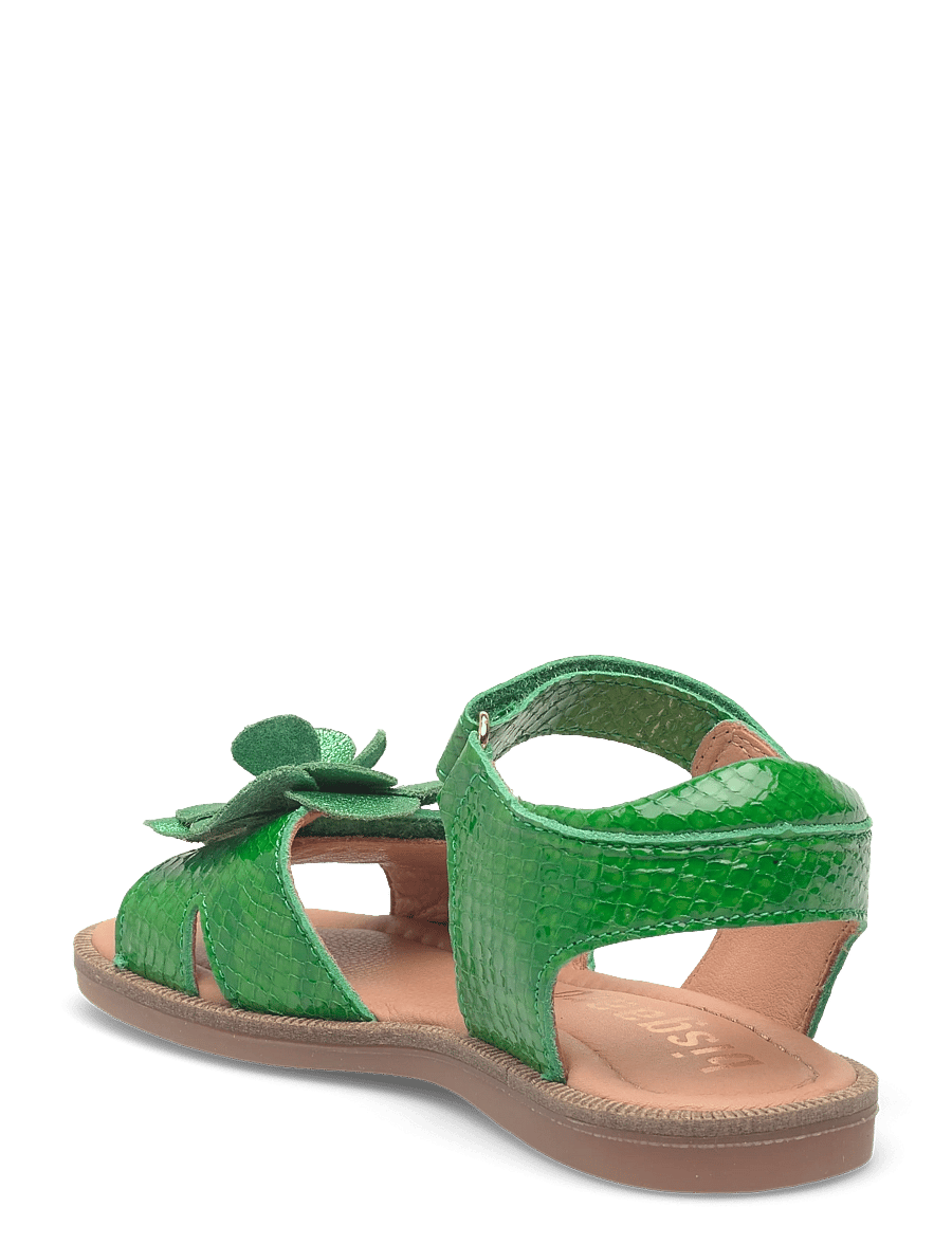 Bisgaard - bisgaard agnes - sandaler - green croco - 2