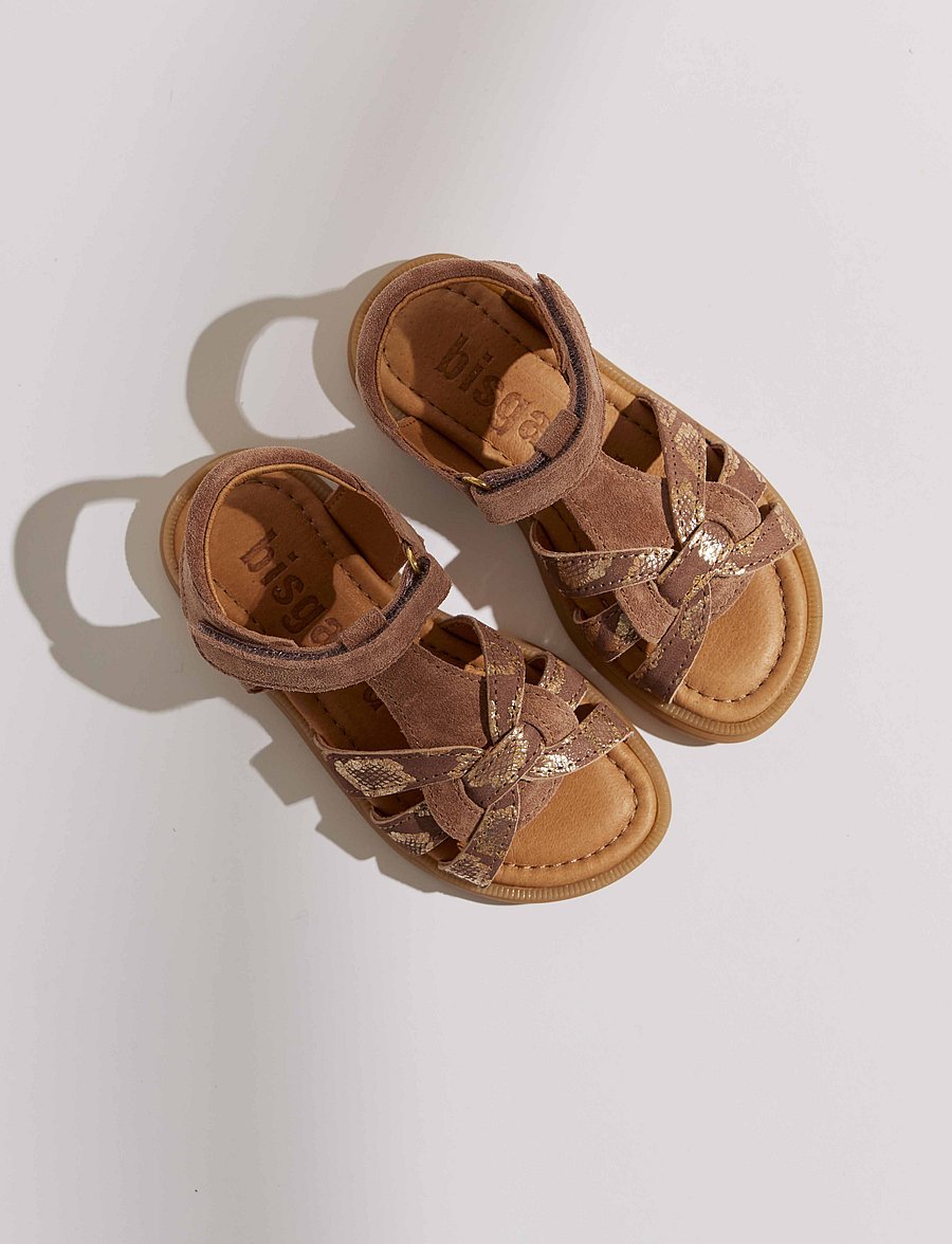 Bisgaard - bisgaard felicia - sandalen - champagne taupe - 0
