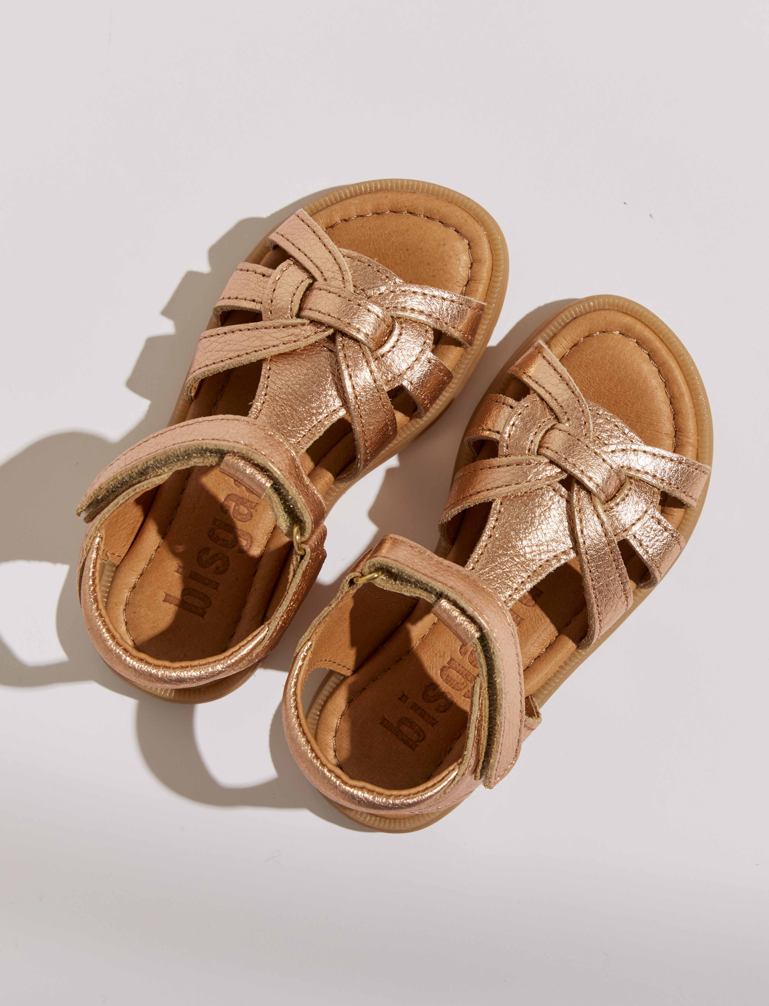 Bisgaard Bisgaard Felicia, 33/19.2 cm, Gold, Sommersko > Sandaler, Børn