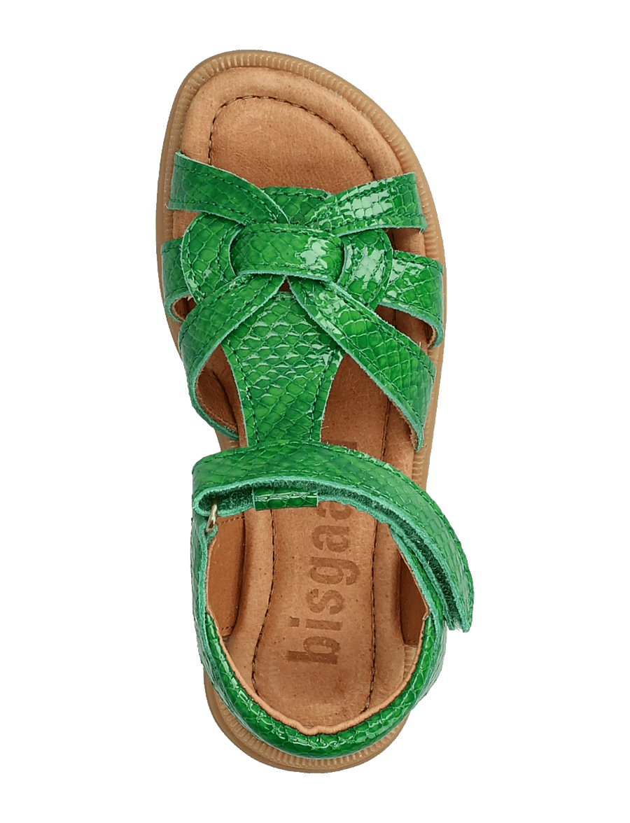 Bisgaard - bisgaard felicia - sandaler - green croco - 4
