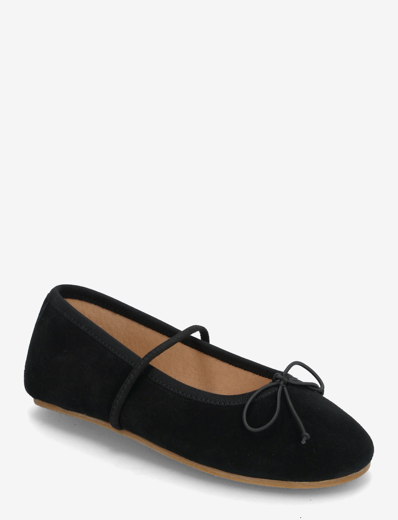 Bisgaard - bisgaard palma - baleriinad ja slip on jalatsid - black suede - 0