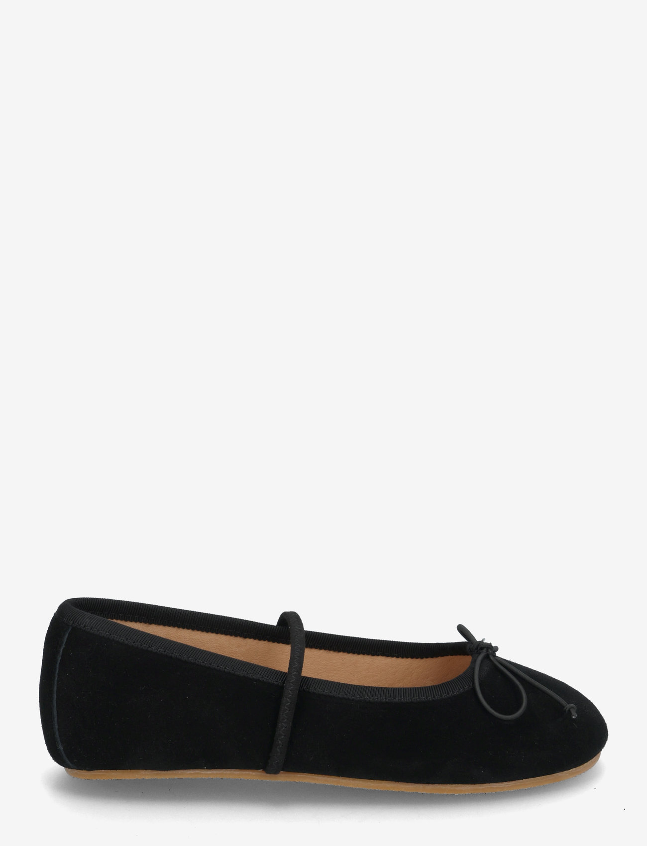 Bisgaard - bisgaard palma - baleriinad ja slip on jalatsid - black suede - 1
