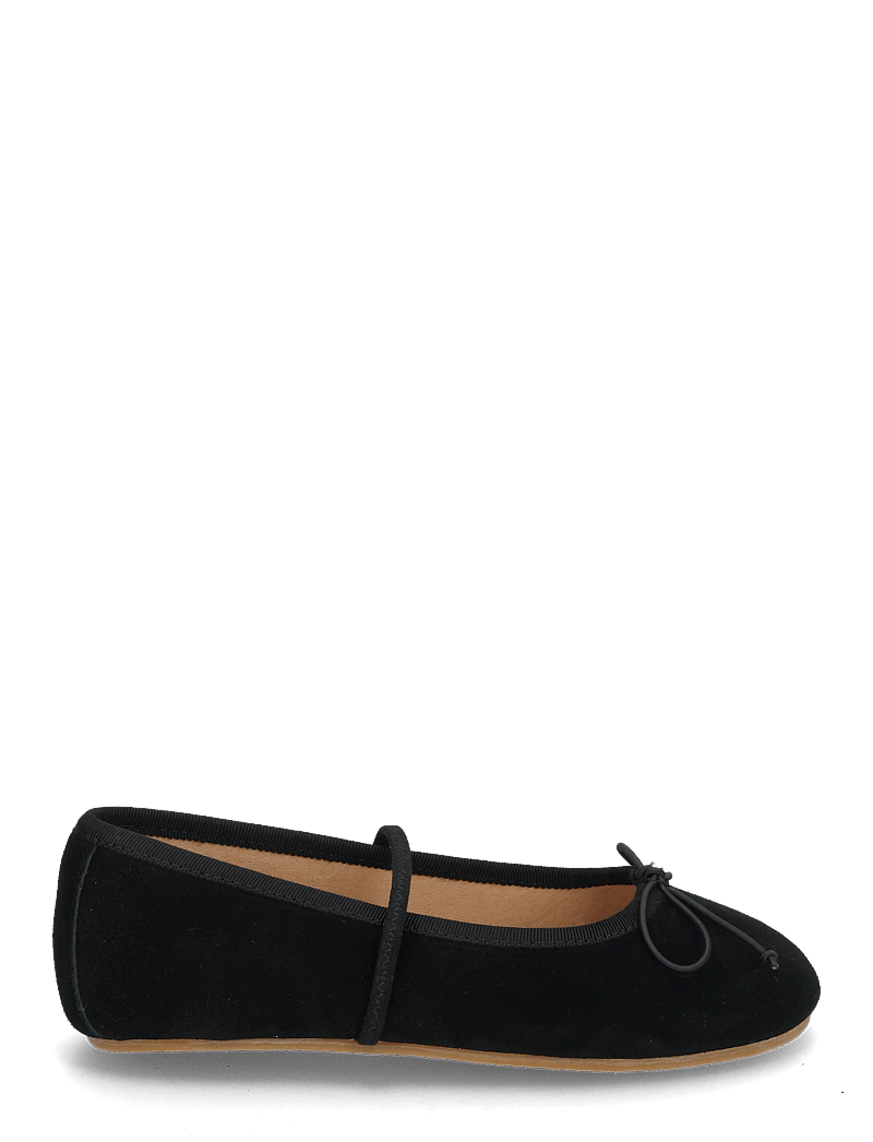 Bisgaard - bisgaard palma - baleriinad ja slip on jalatsid - black suede - 1